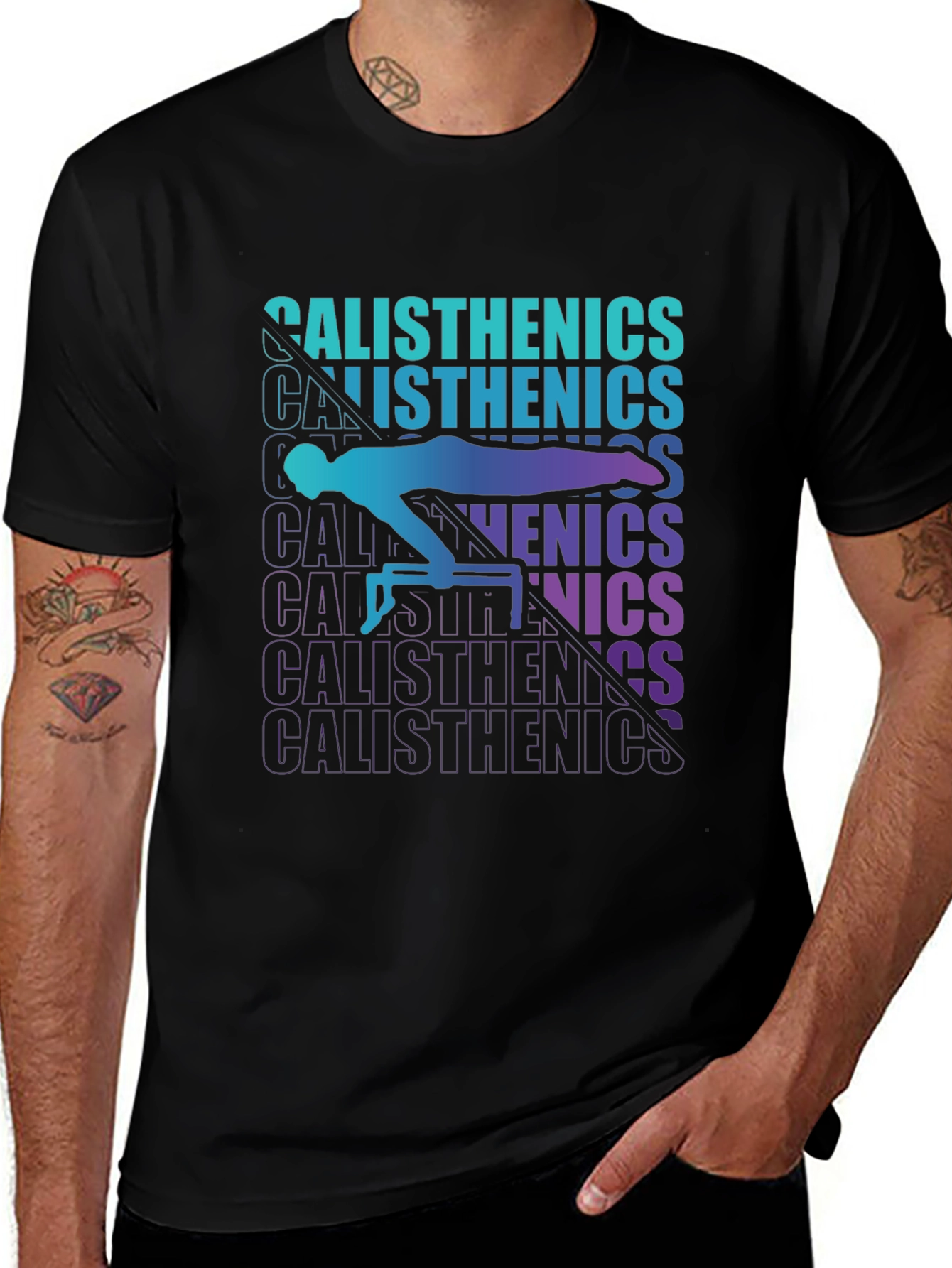 Calisthenics Workout Graphic Tee