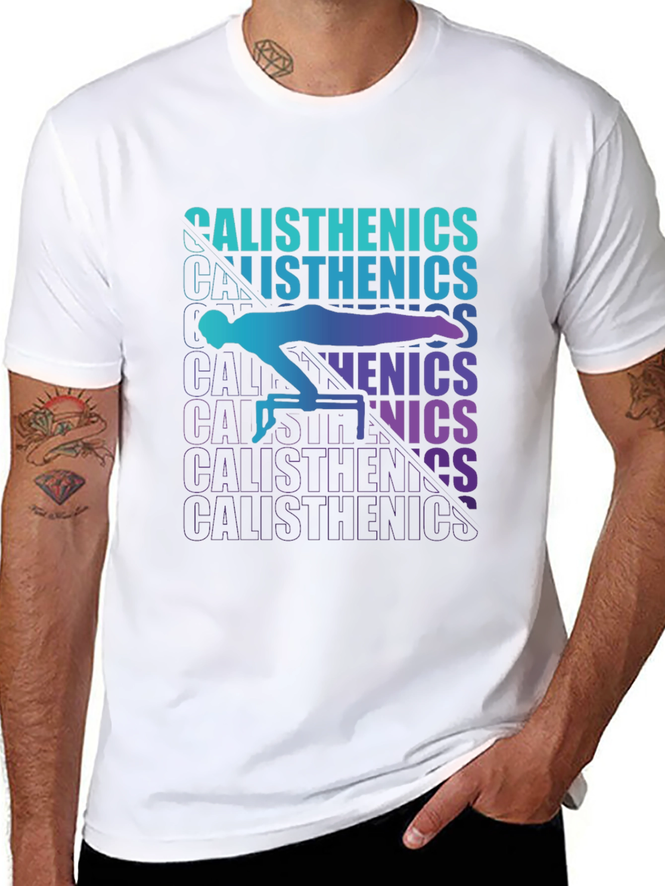 Calisthenics Workout Graphic Tee