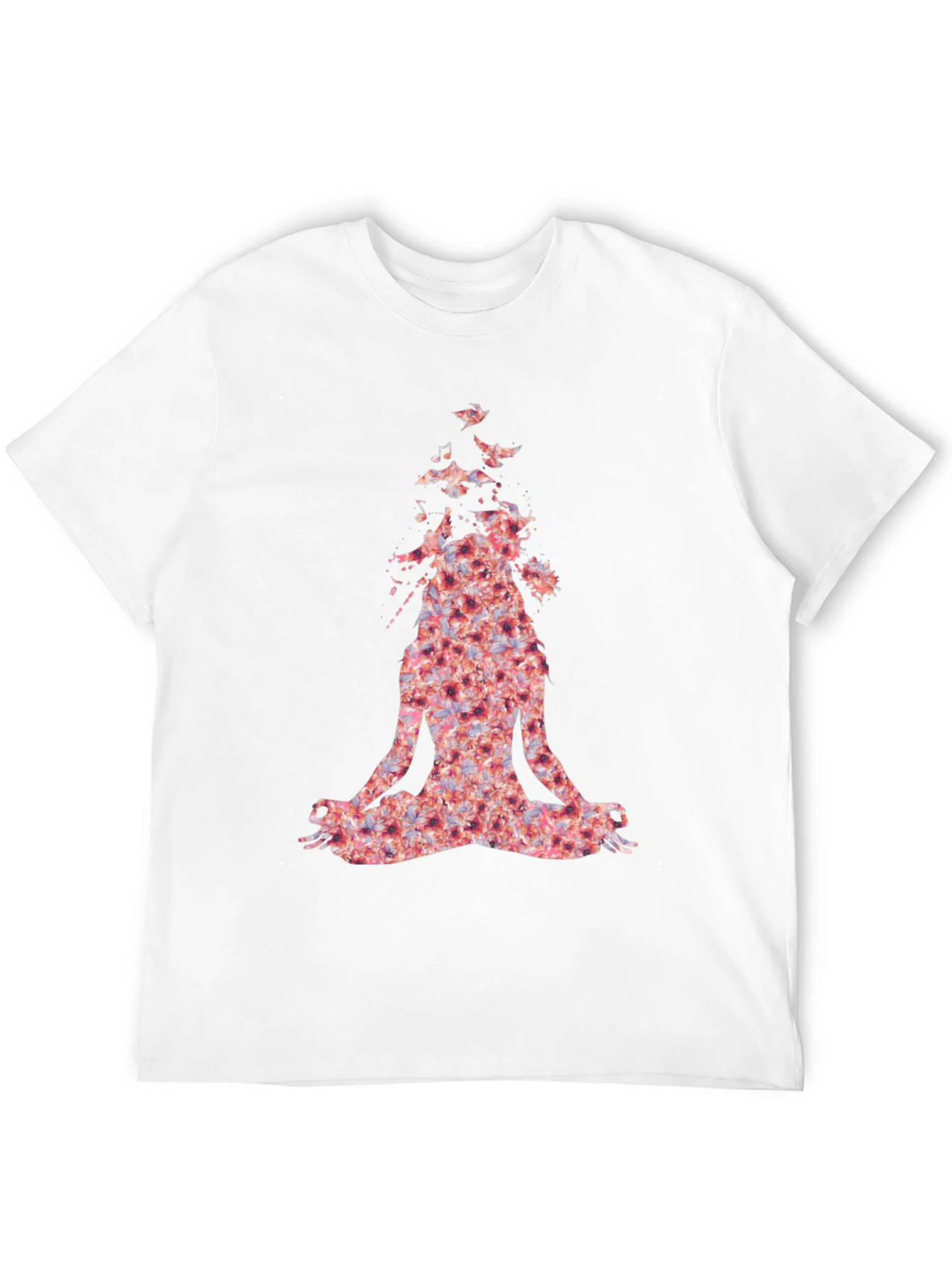 Floral Yoga Meditation T-Shirt