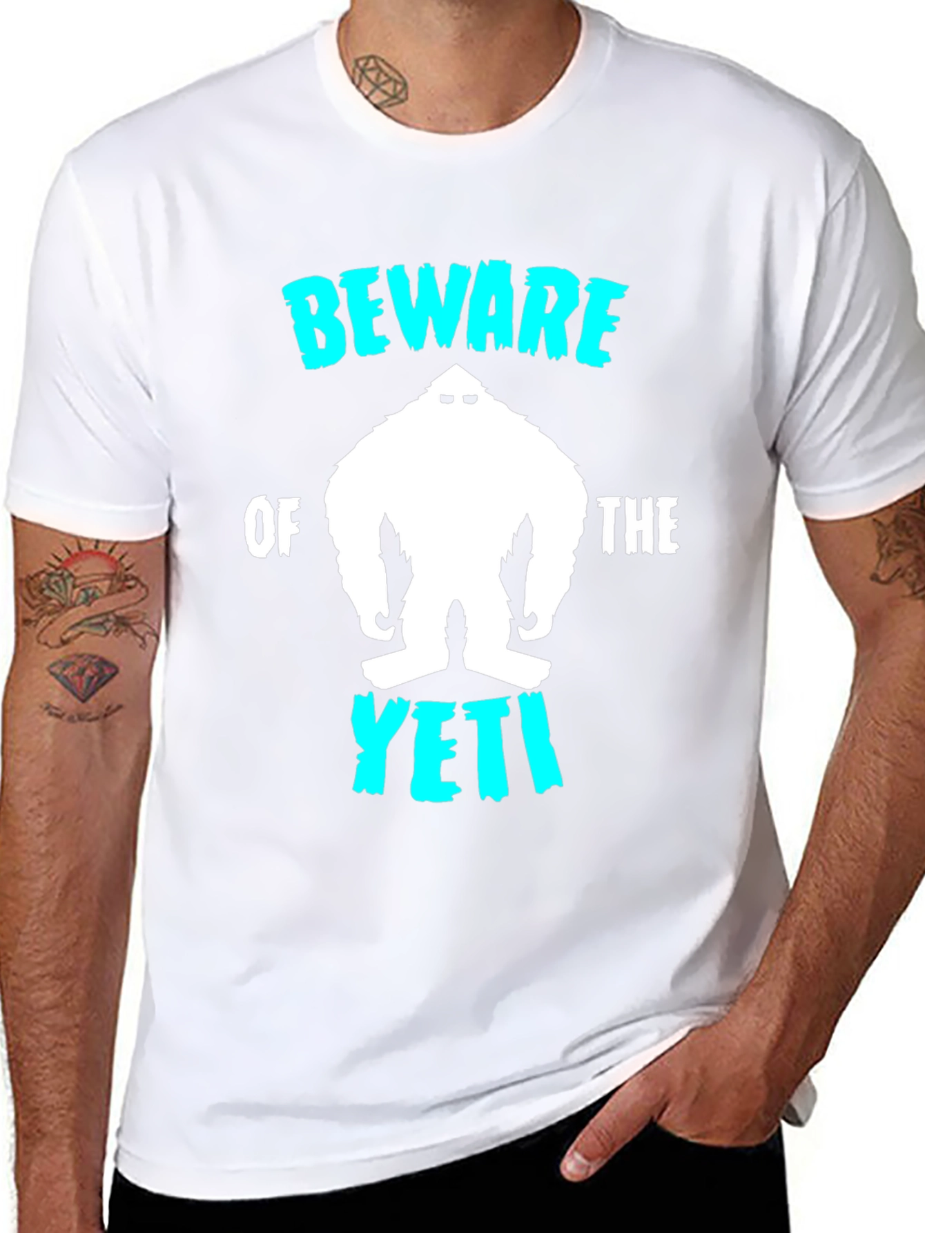 Beware of the Yeti Graphic T-Shirt