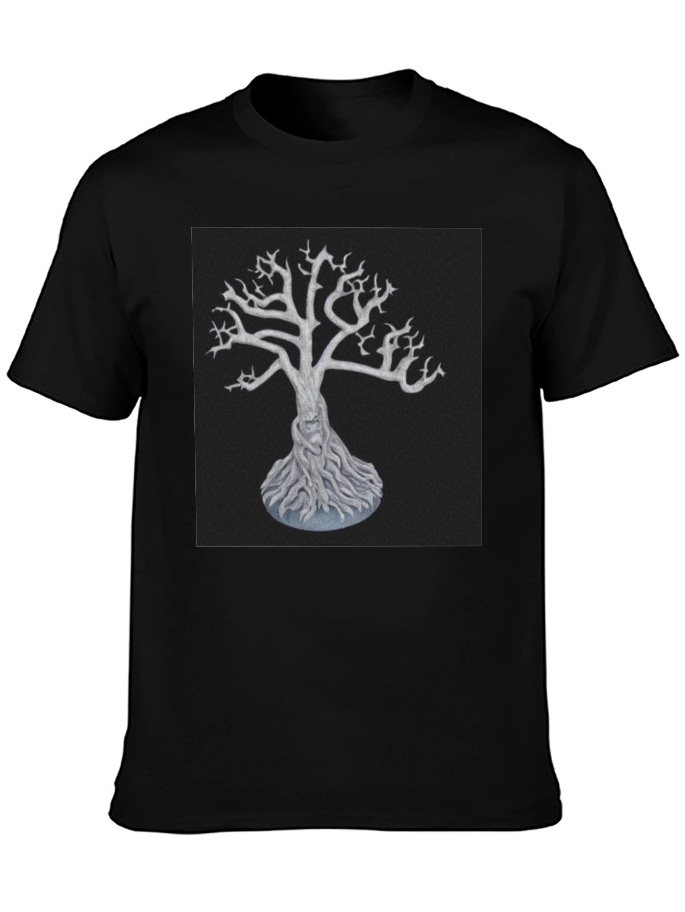 Mystic Tree Graphic Tee - Black
