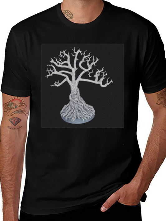 Mystic Tree Graphic Tee - Black