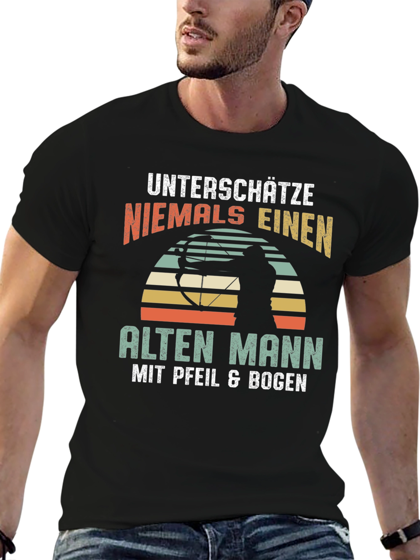 Archer Old Man T-Shirt - Never Underestimate