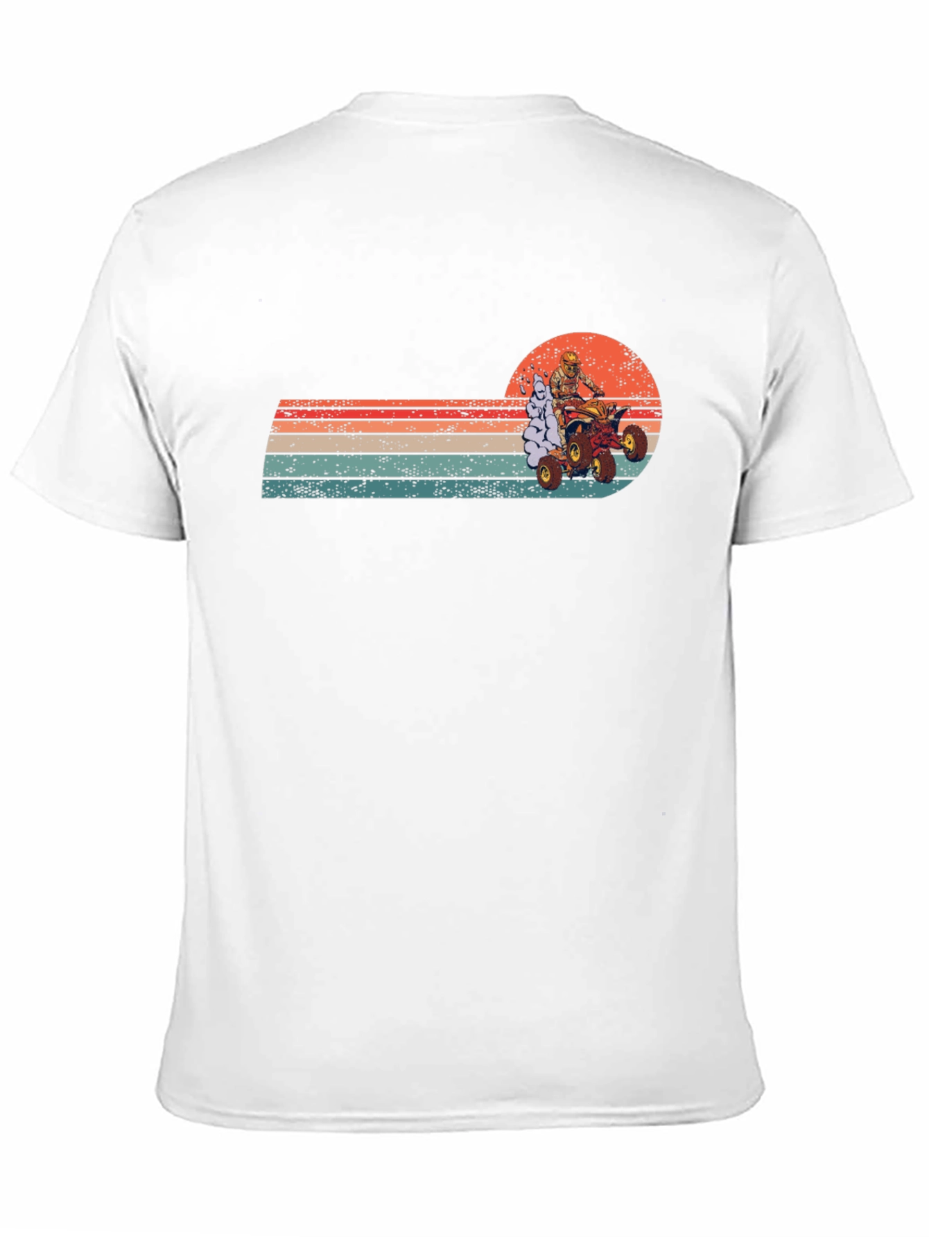 Retro ATV Rider T-Shirt - Off Road Adventure