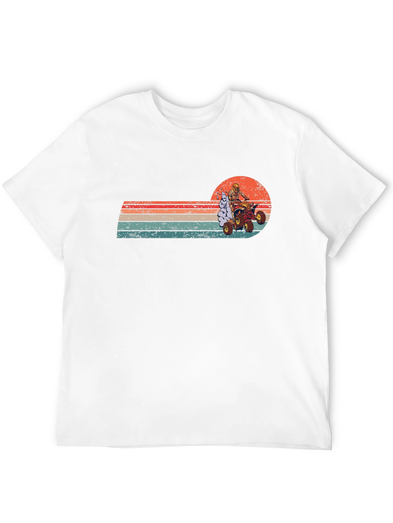 Retro ATV Rider T-Shirt - Off Road Adventure
