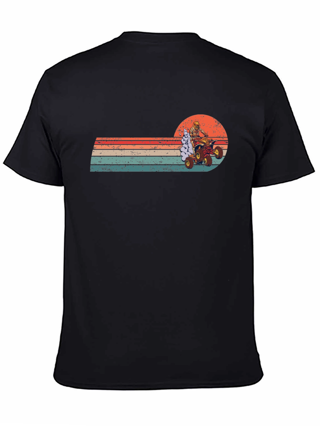 Retro ATV Rider T-Shirt - Off Road Adventure