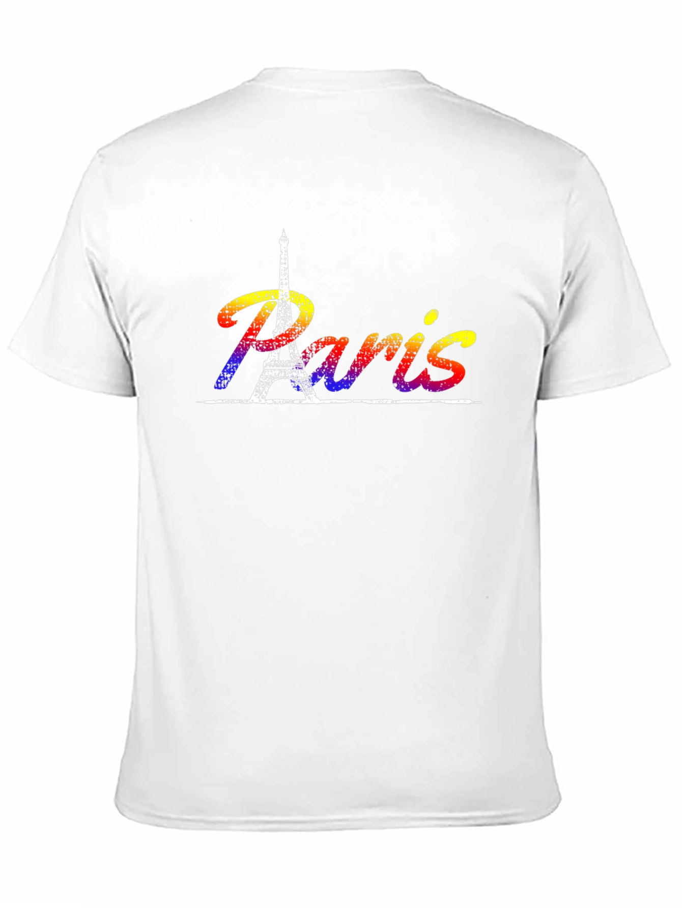 Paris Eiffel Tower Rainbow T-Shirt
