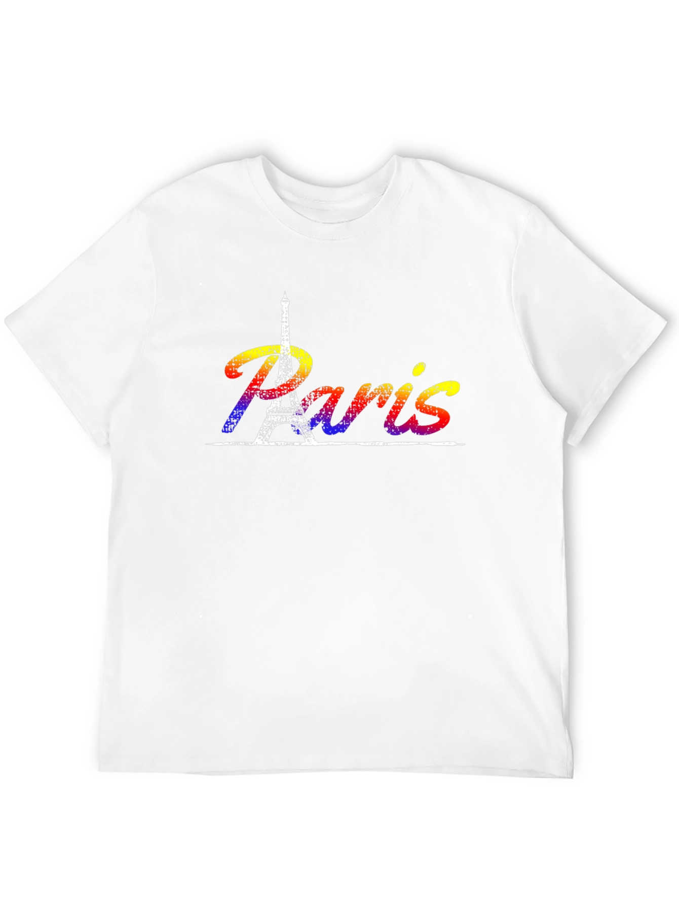 Paris Eiffel Tower Rainbow T-Shirt