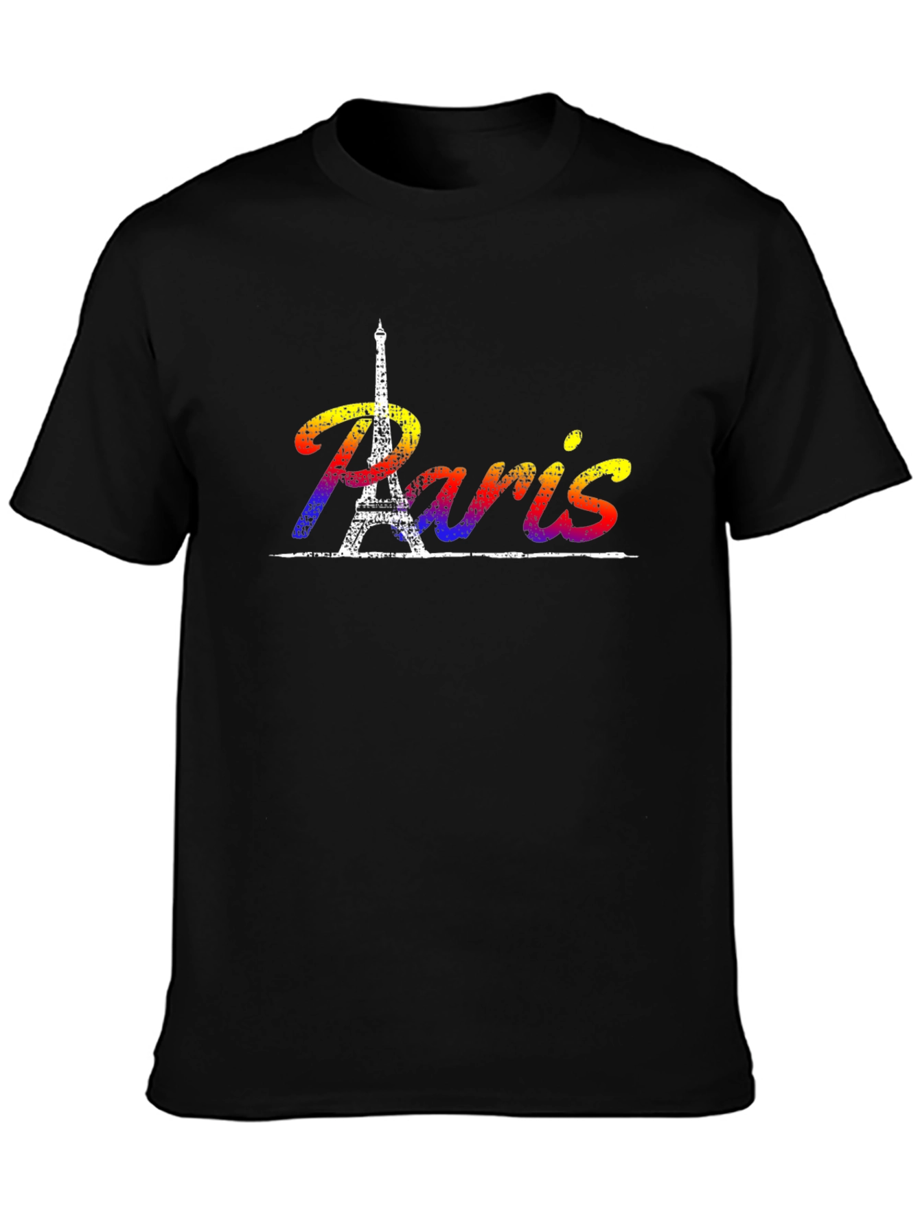 Paris Eiffel Tower Rainbow T-Shirt