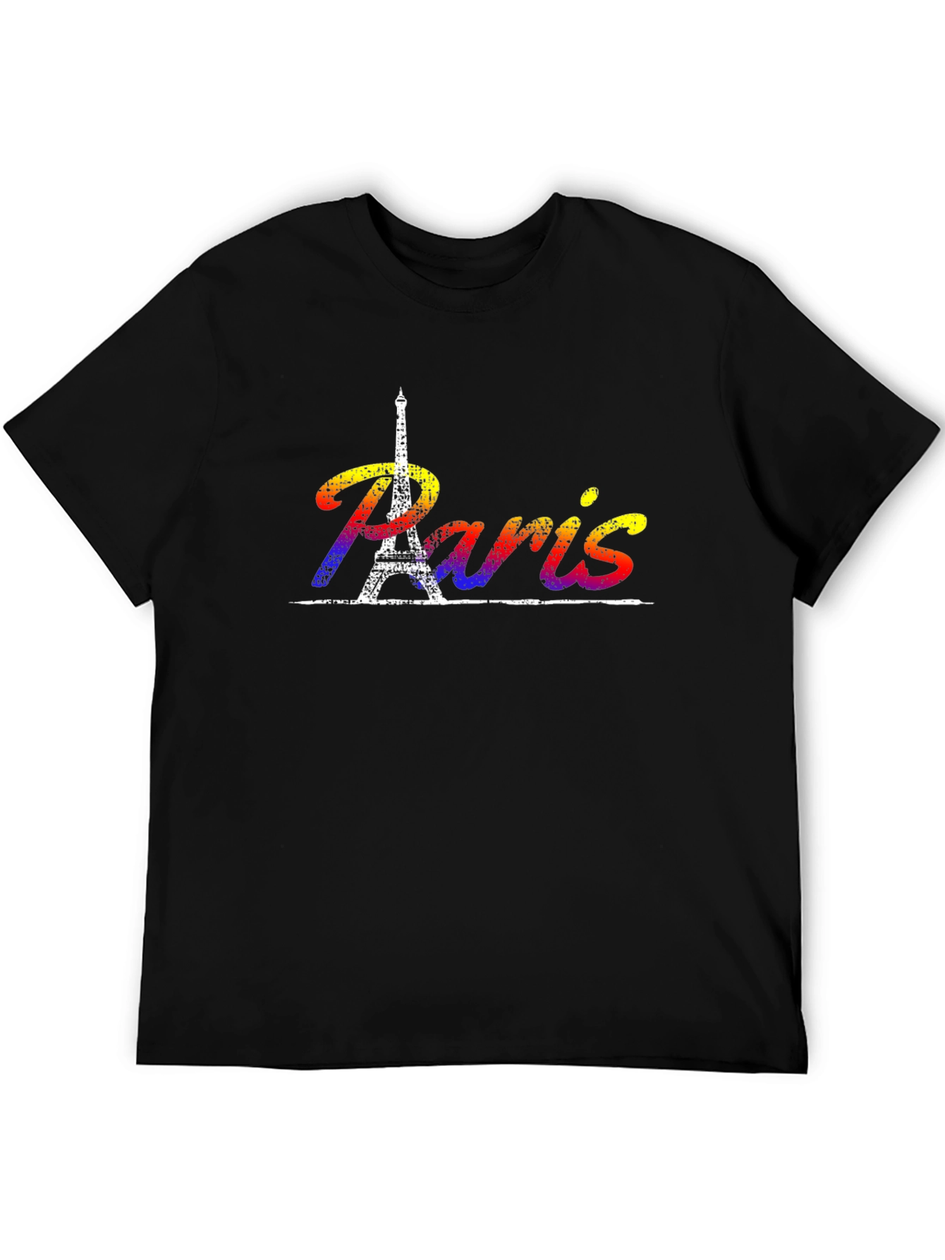 Paris Eiffel Tower Rainbow T-Shirt