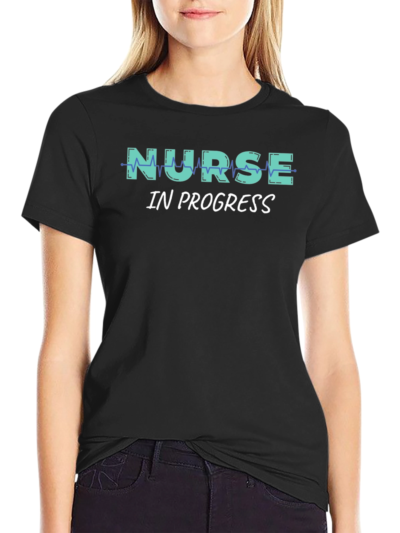 Nurse in Progress Graphic Tee - Future Healthcare Hero