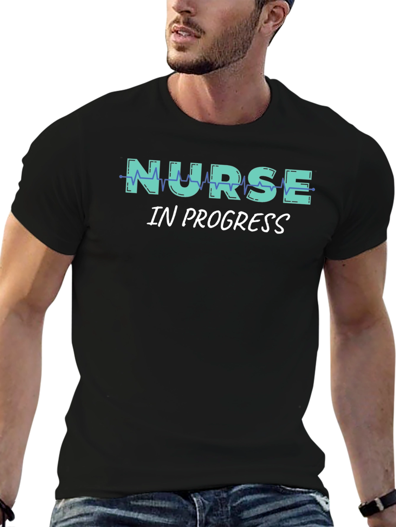 Nurse in Progress Graphic Tee - Future Healthcare Hero
