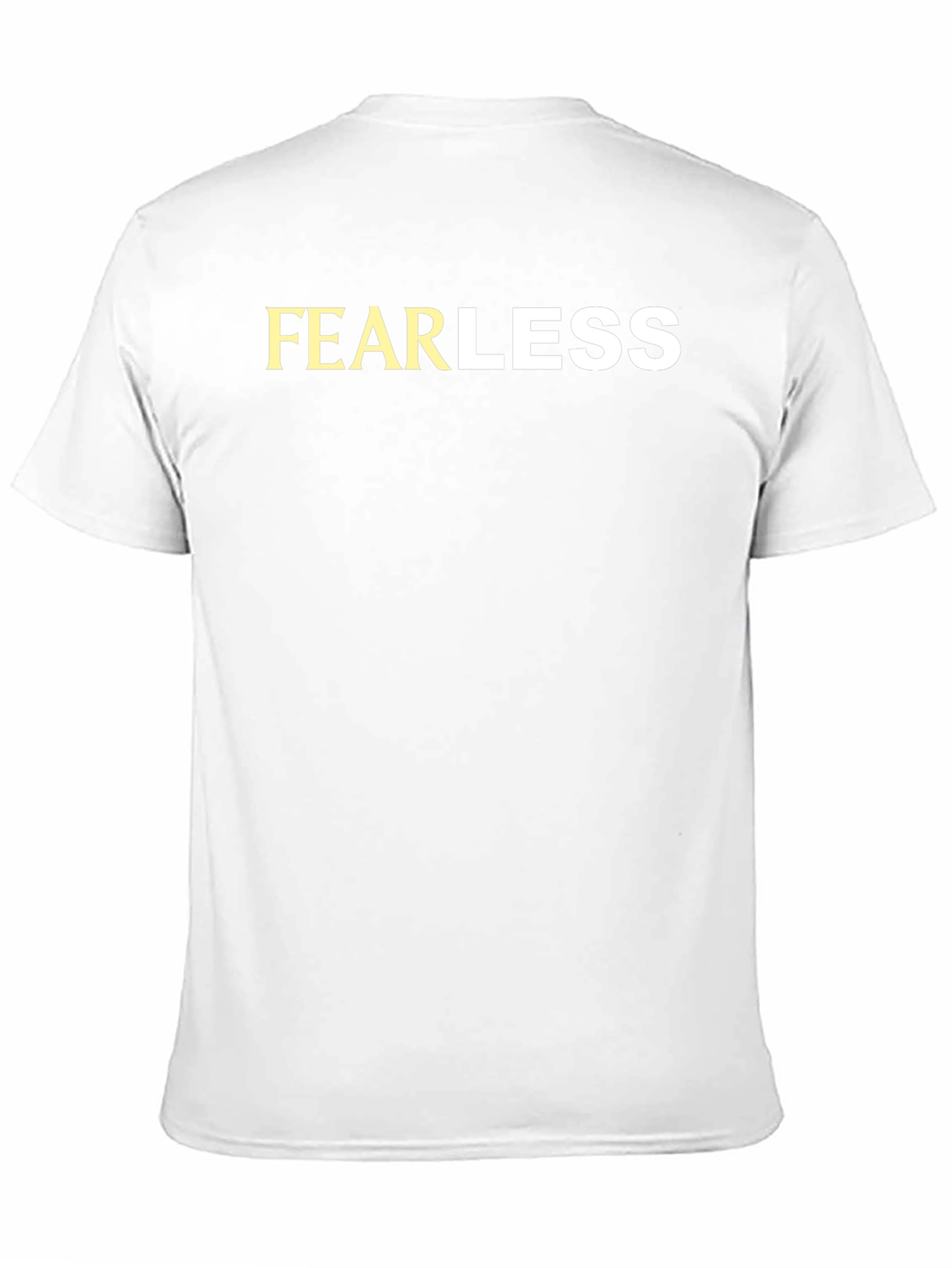 Fearless Graphic Tee - Black Crewneck T-Shirt