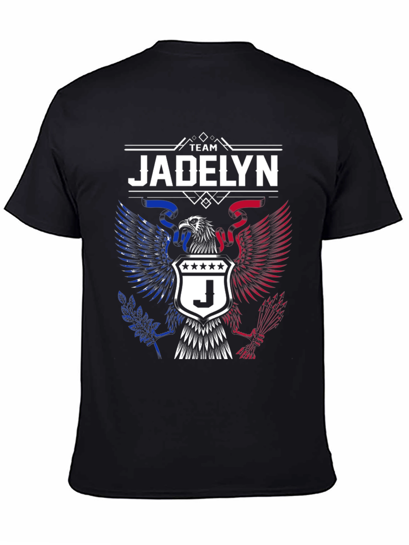 Team Jadelyn Patriotic Eagle Graphic T-Shirt