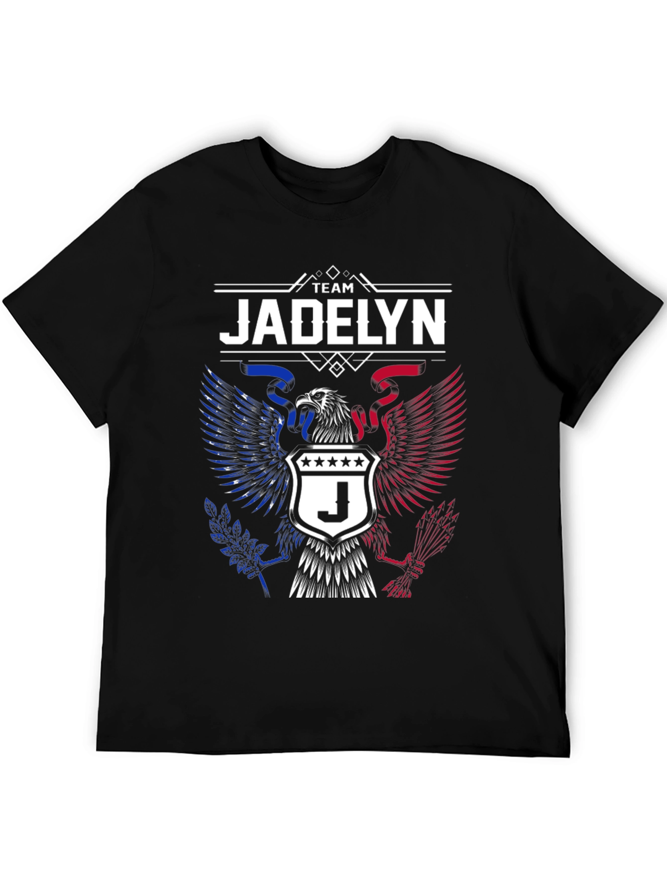 Team Jadelyn Patriotic Eagle Graphic T-Shirt