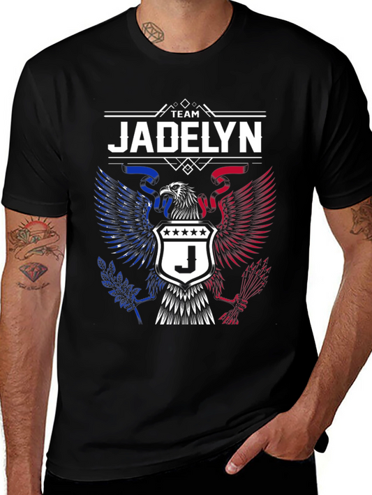 Team Jadelyn Patriotic Eagle Graphic T-Shirt