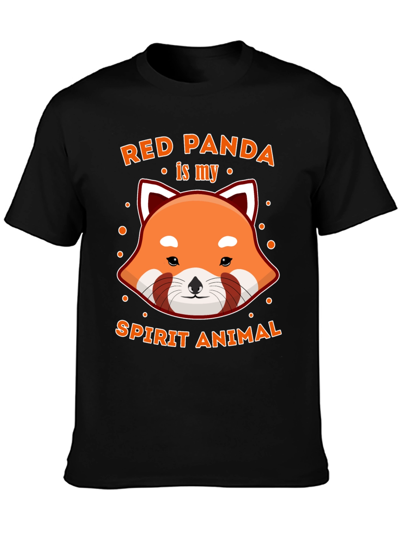 Red Panda Spirit Animal T-Shirt - Cute Graphic Tee