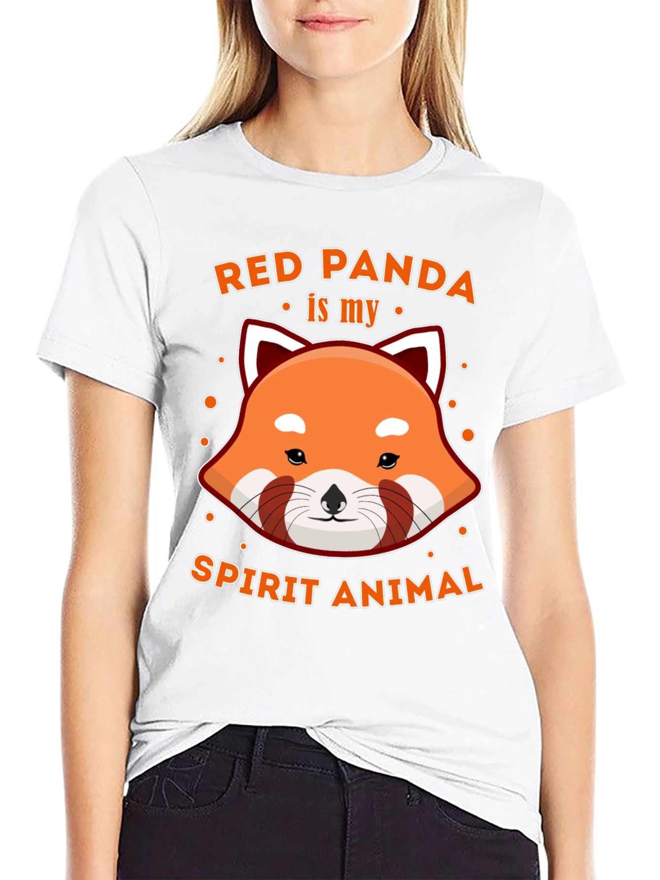 Red Panda Spirit Animal T-Shirt - Cute Graphic Tee