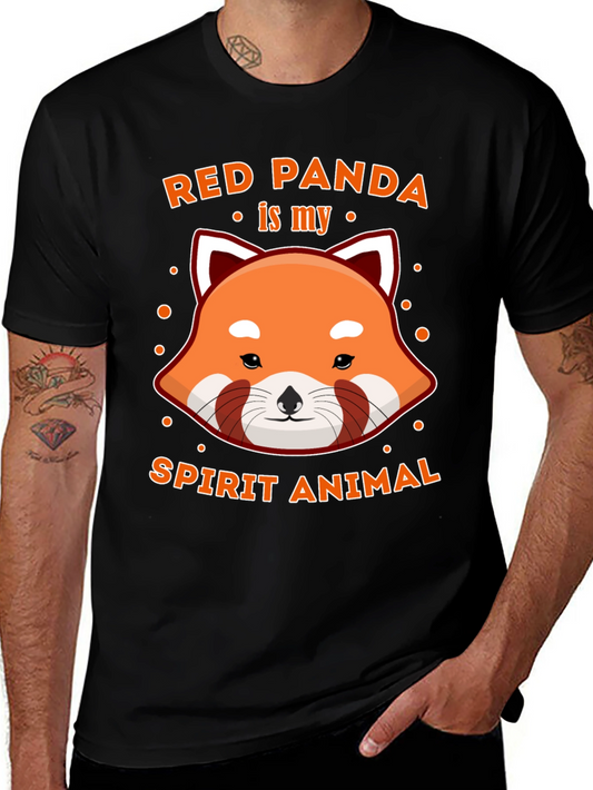 Red Panda Spirit Animal T-Shirt - Cute Graphic Tee