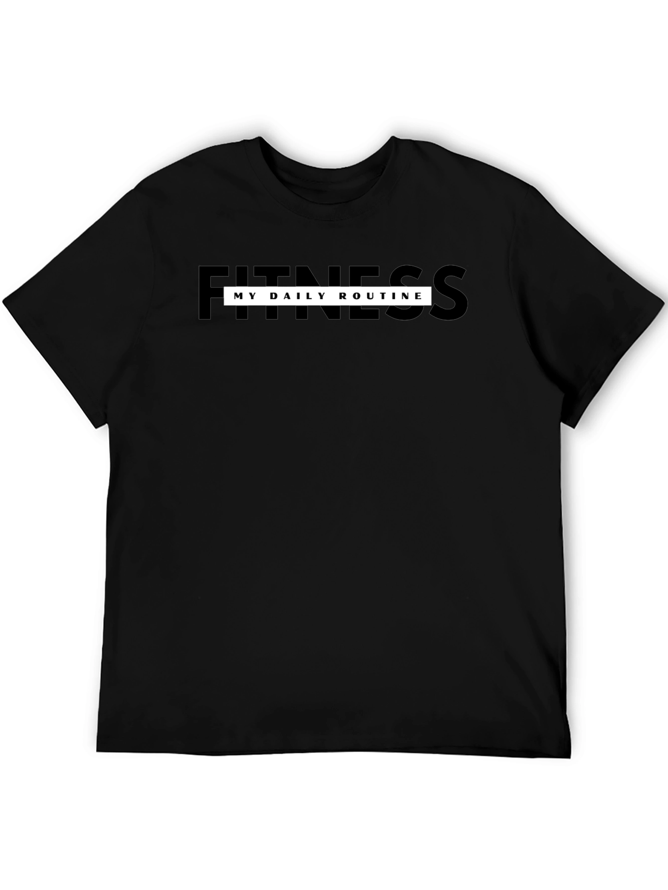Fitness My Daily Routine Graphic Tee
