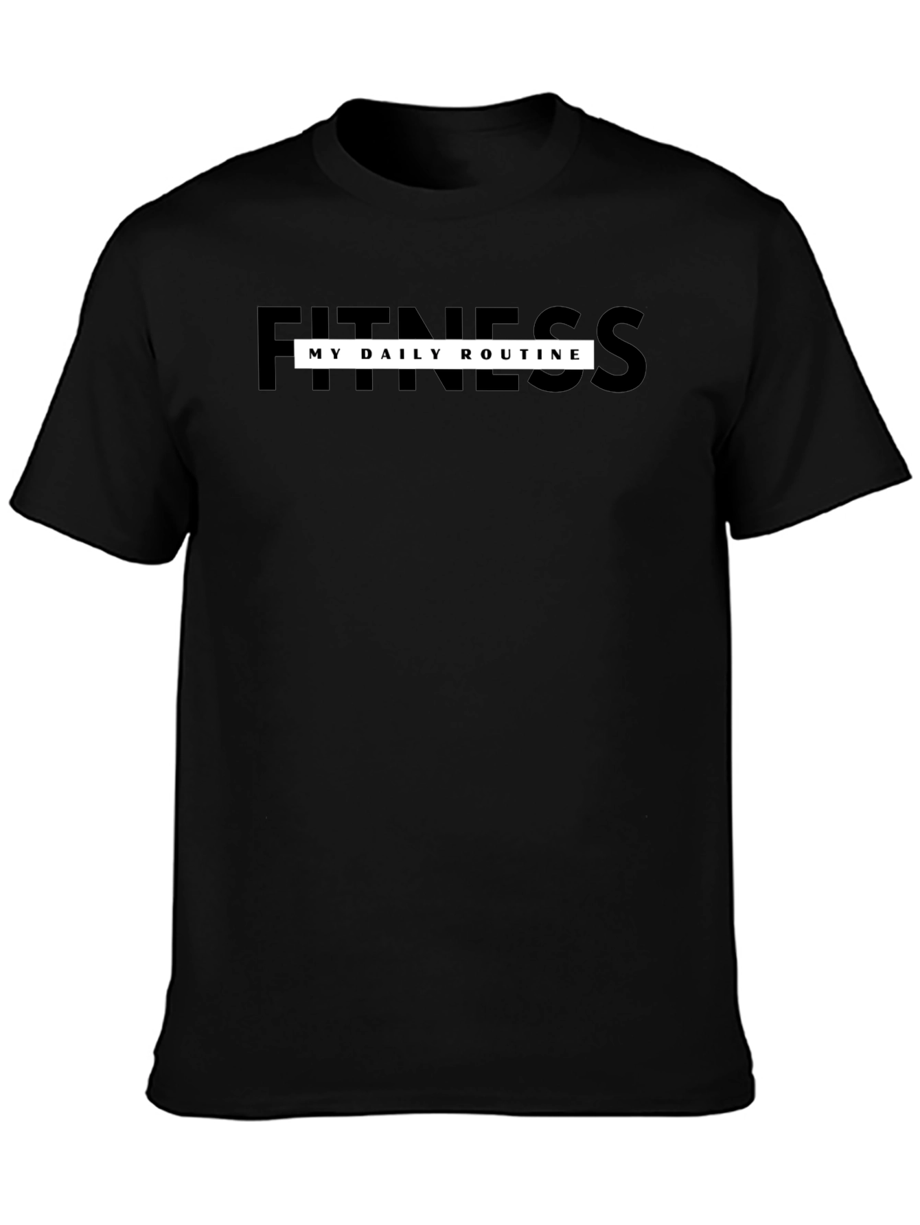 Fitness My Daily Routine Graphic Tee