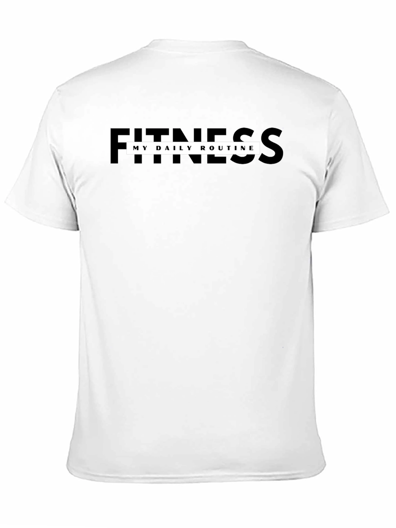 Fitness My Daily Routine Graphic Tee