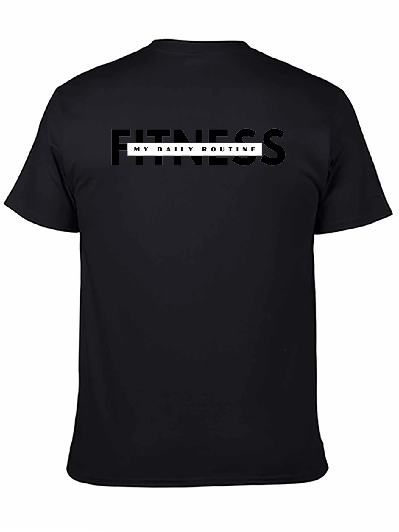 Fitness My Daily Routine Graphic Tee