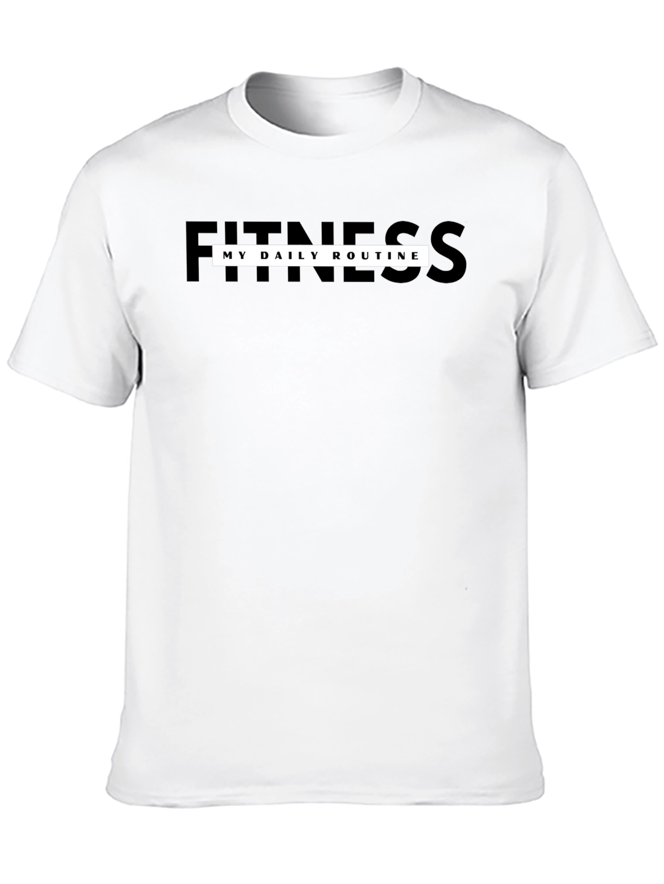 Fitness My Daily Routine Graphic Tee