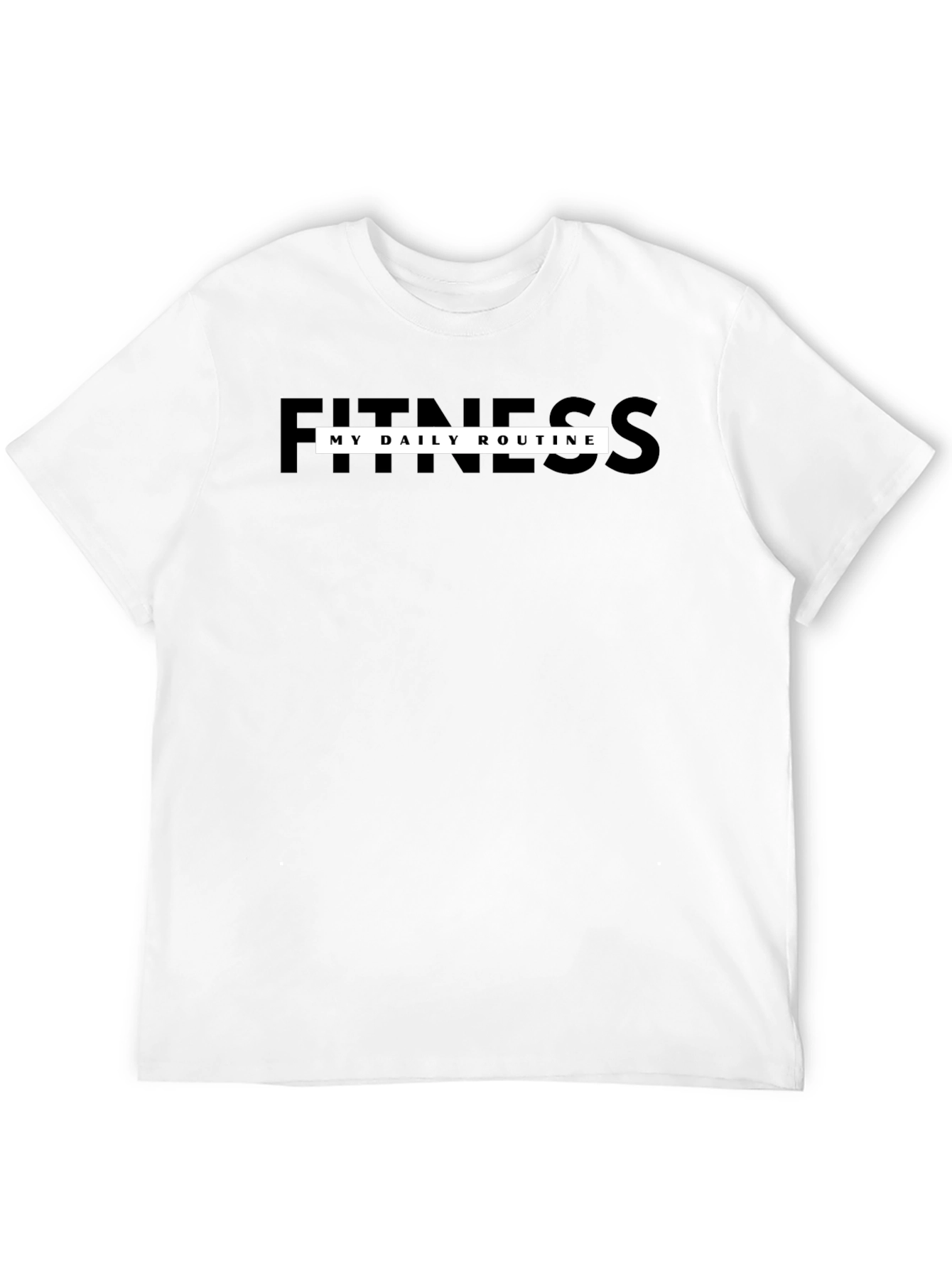 Fitness My Daily Routine Graphic Tee