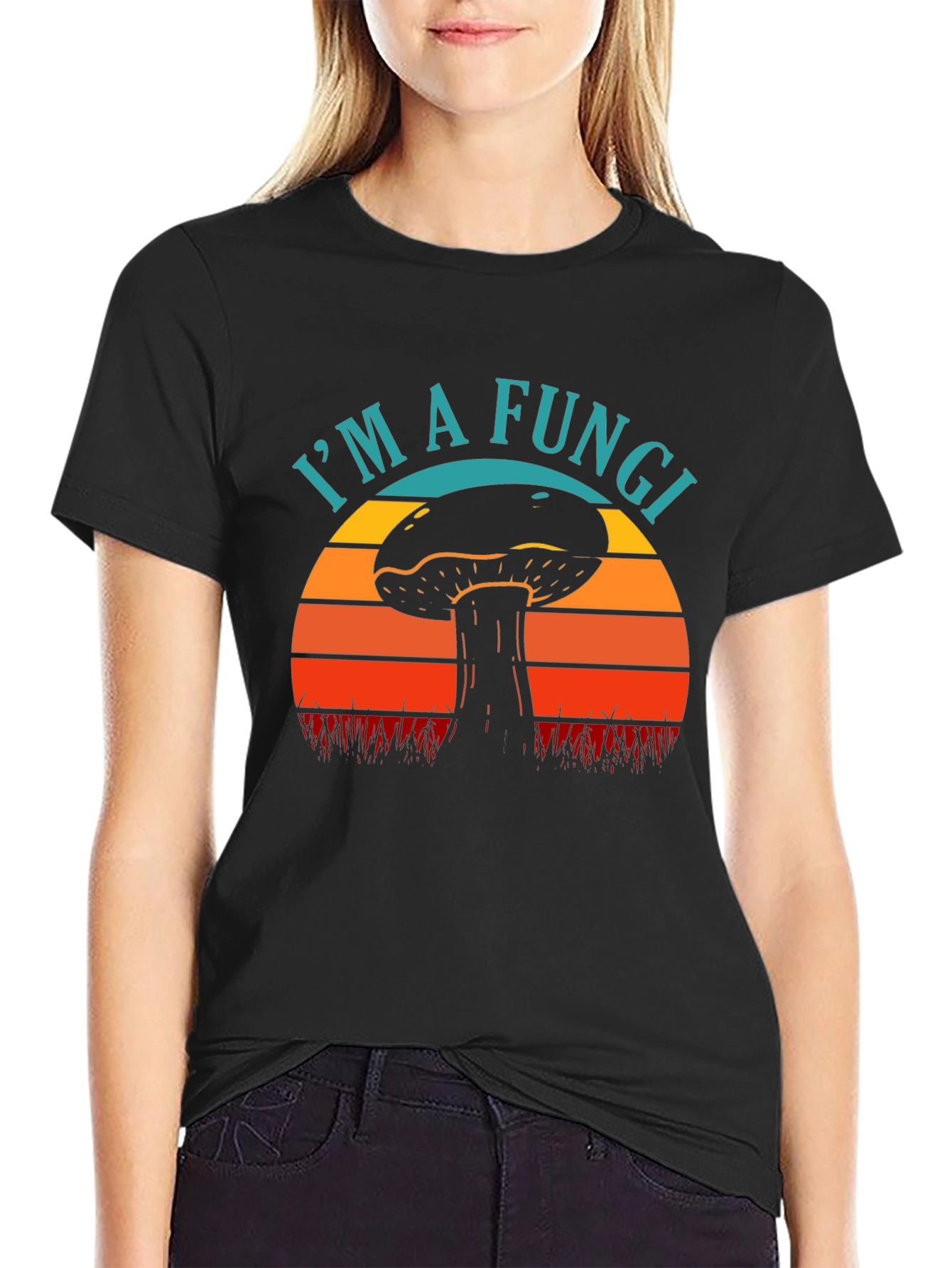 Im A Fungi Retro Mushroom T-Shirt