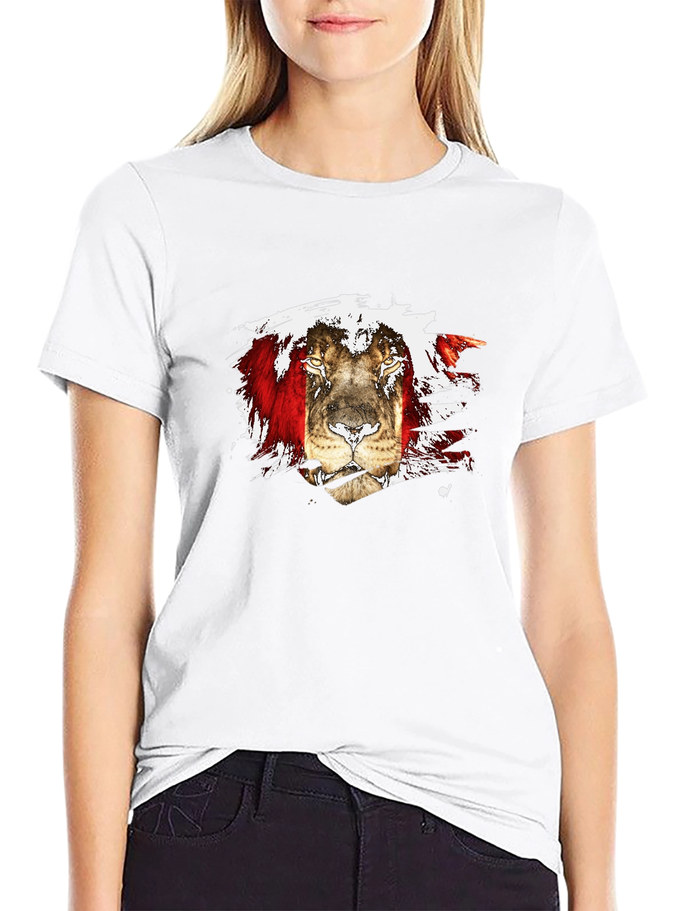 Lion Graphic Tee - Unique Style