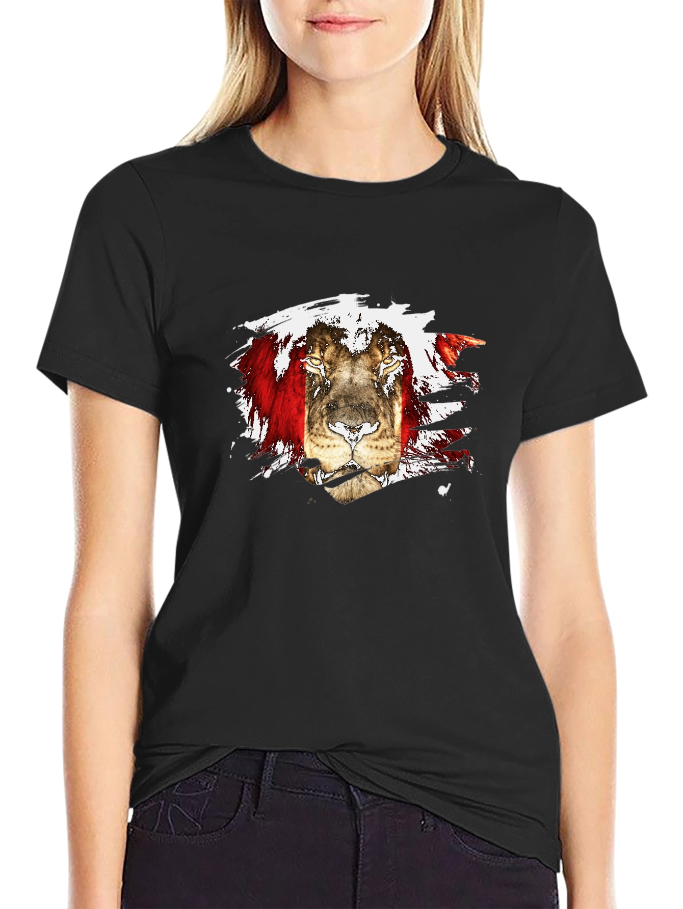 Lion Graphic Tee - Unique Style