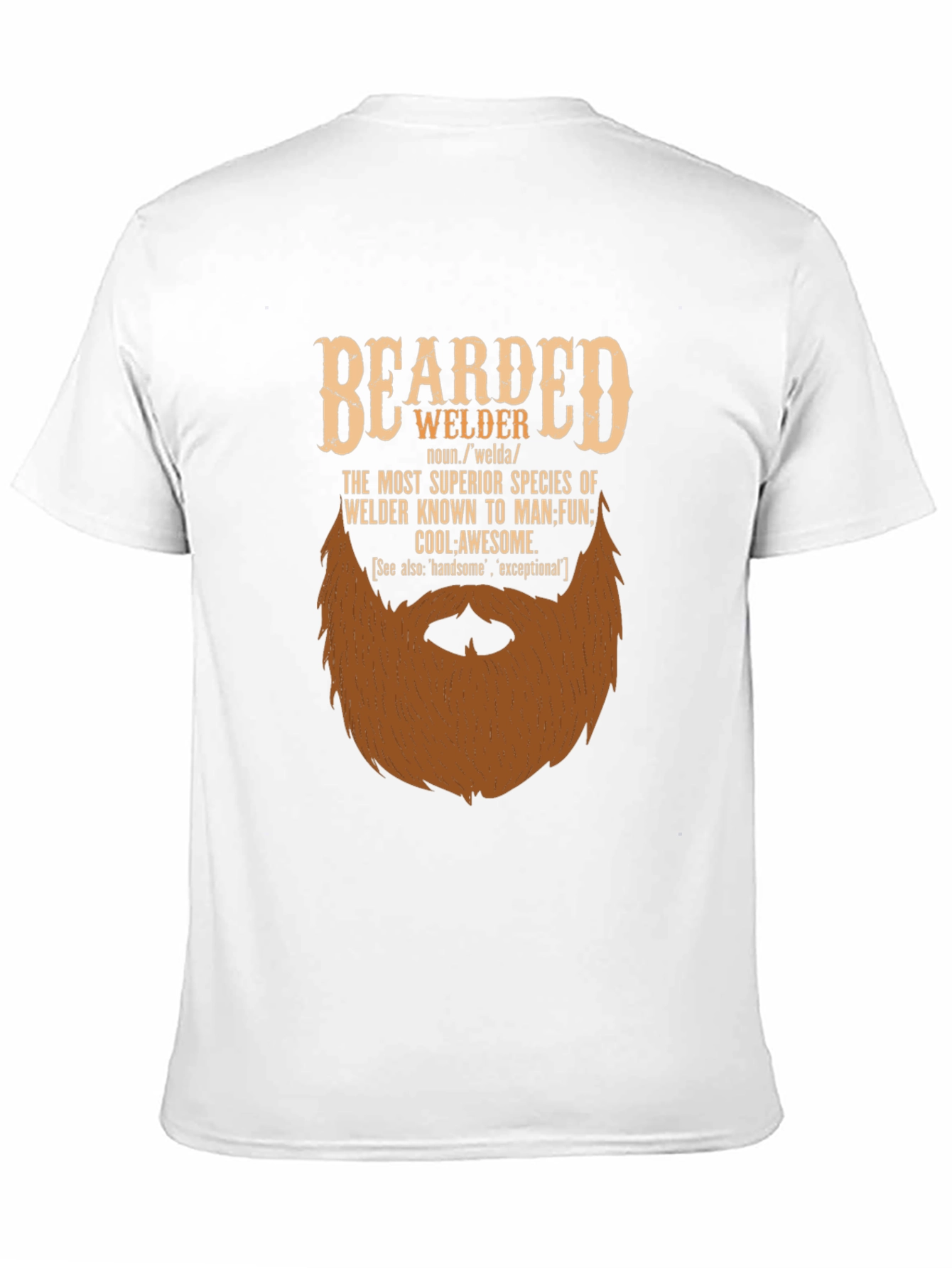 Bearded Welder Graphic Tee - Superior Species T-Shirt