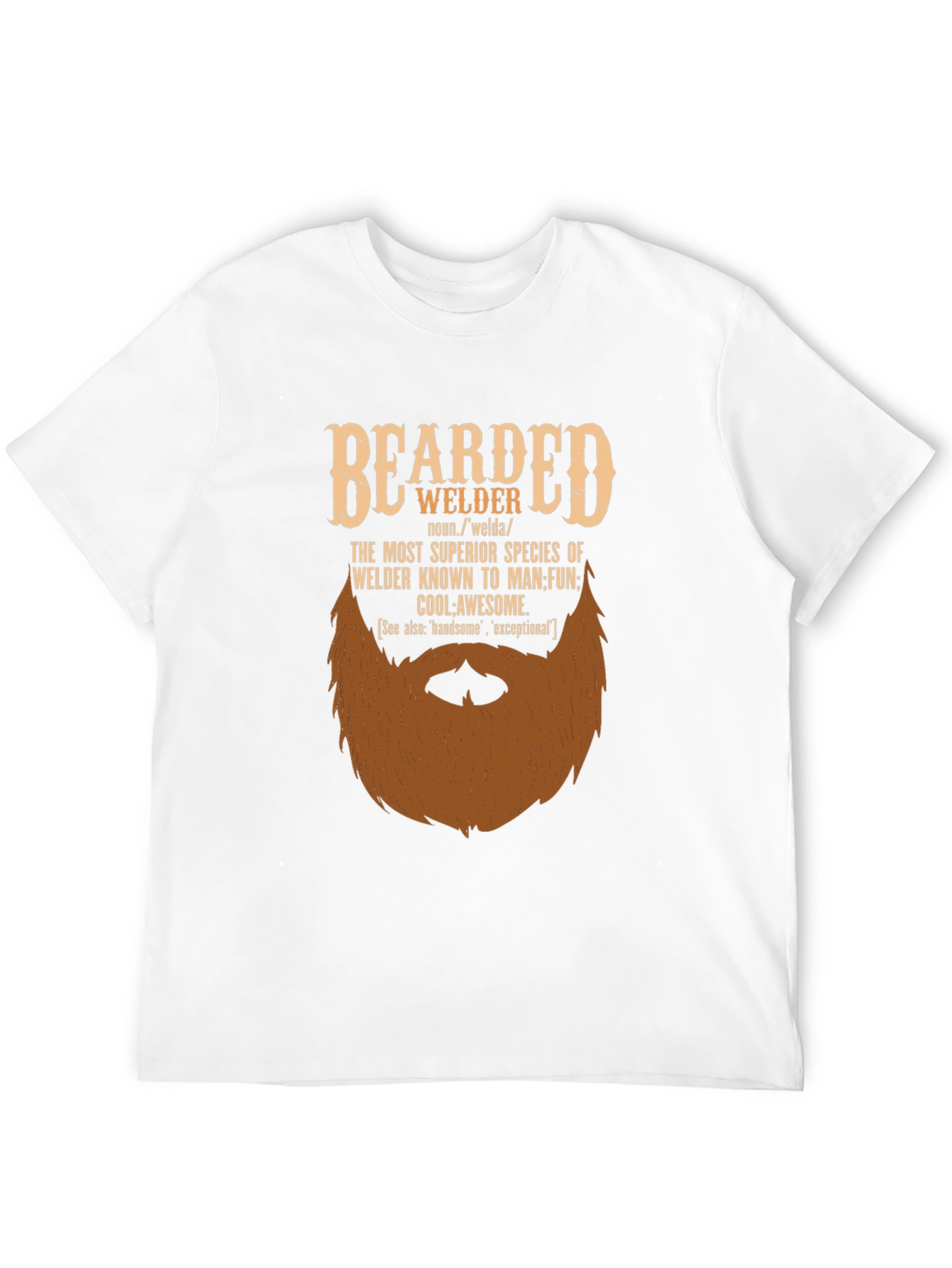 Bearded Welder Graphic Tee - Superior Species T-Shirt