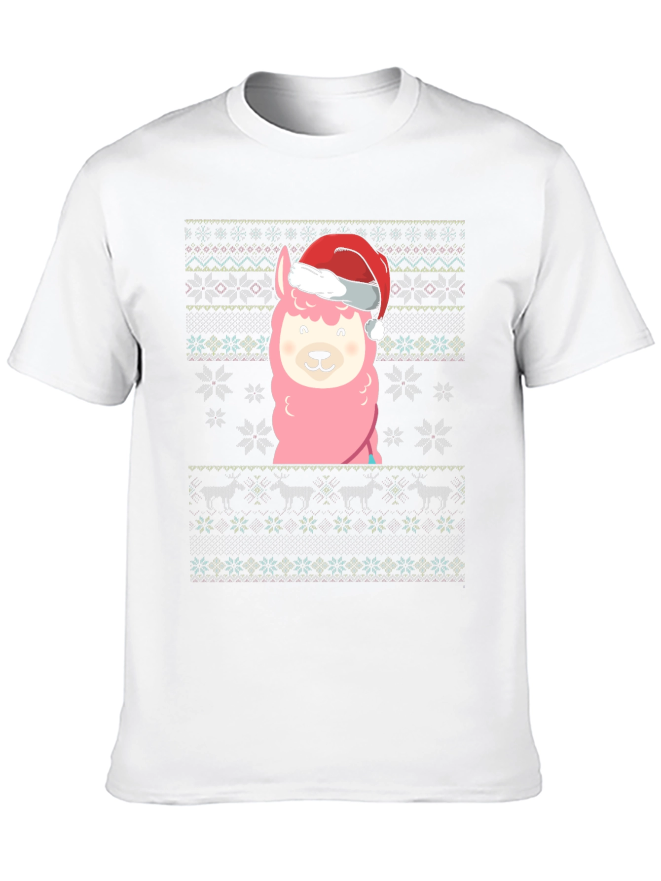 Festive Llama Christmas T-Shirt