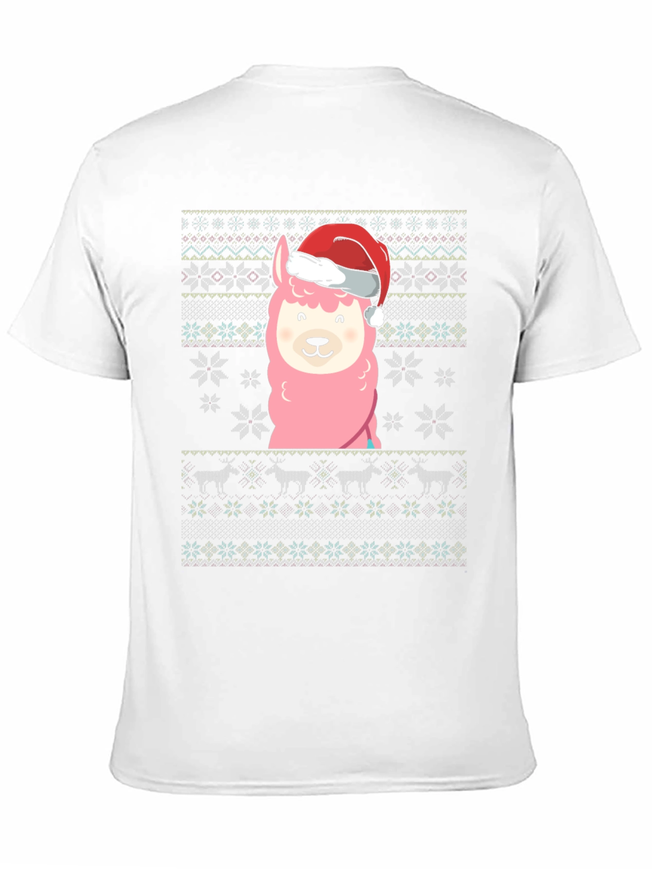Festive Llama Christmas T-Shirt