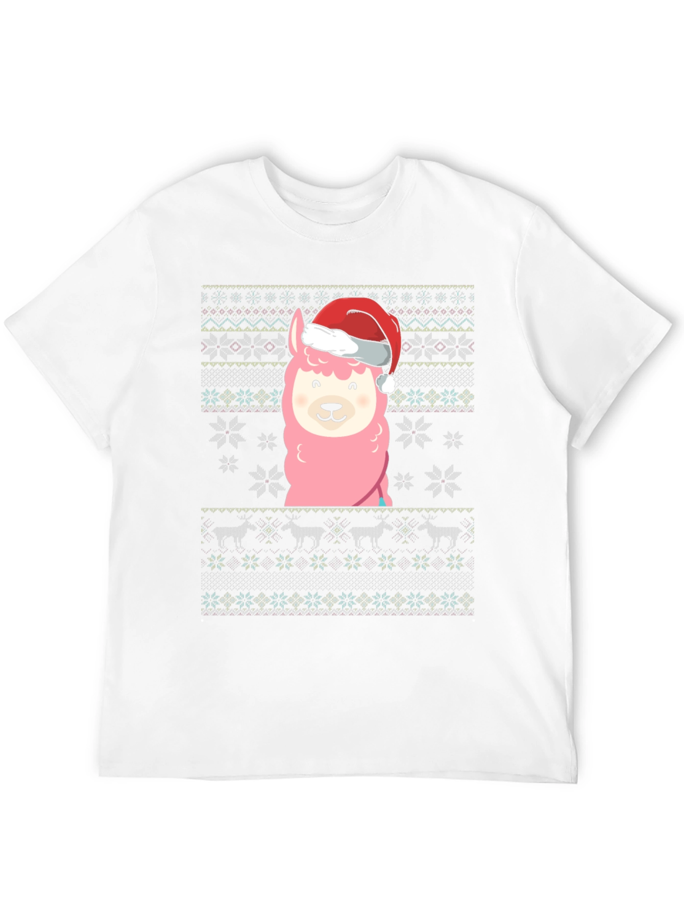 Festive Llama Christmas T-Shirt