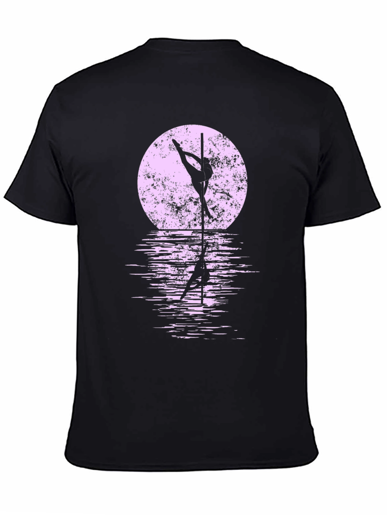 Pole Dancer Silhouette Graphic Tee