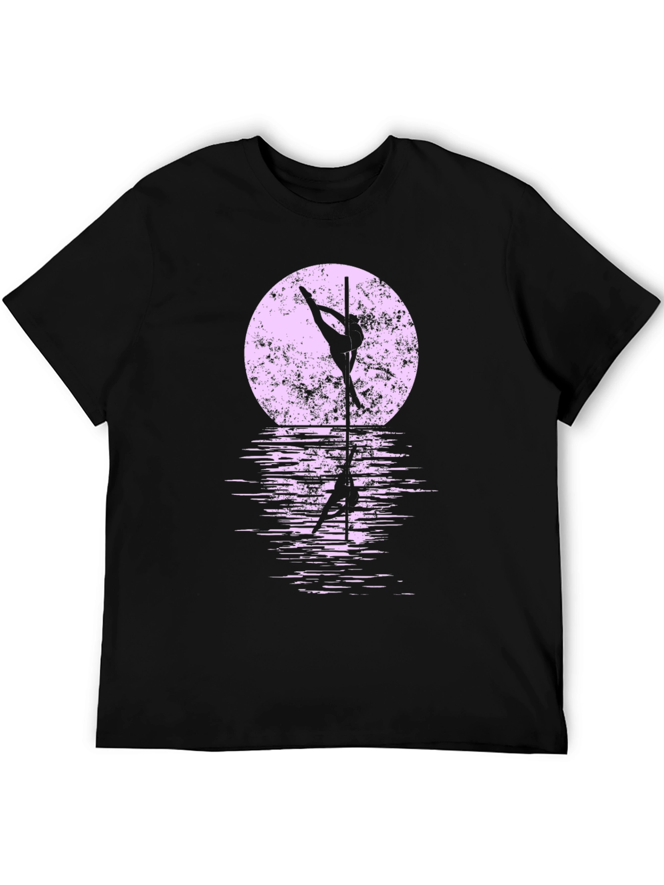 Pole Dancer Silhouette Graphic Tee
