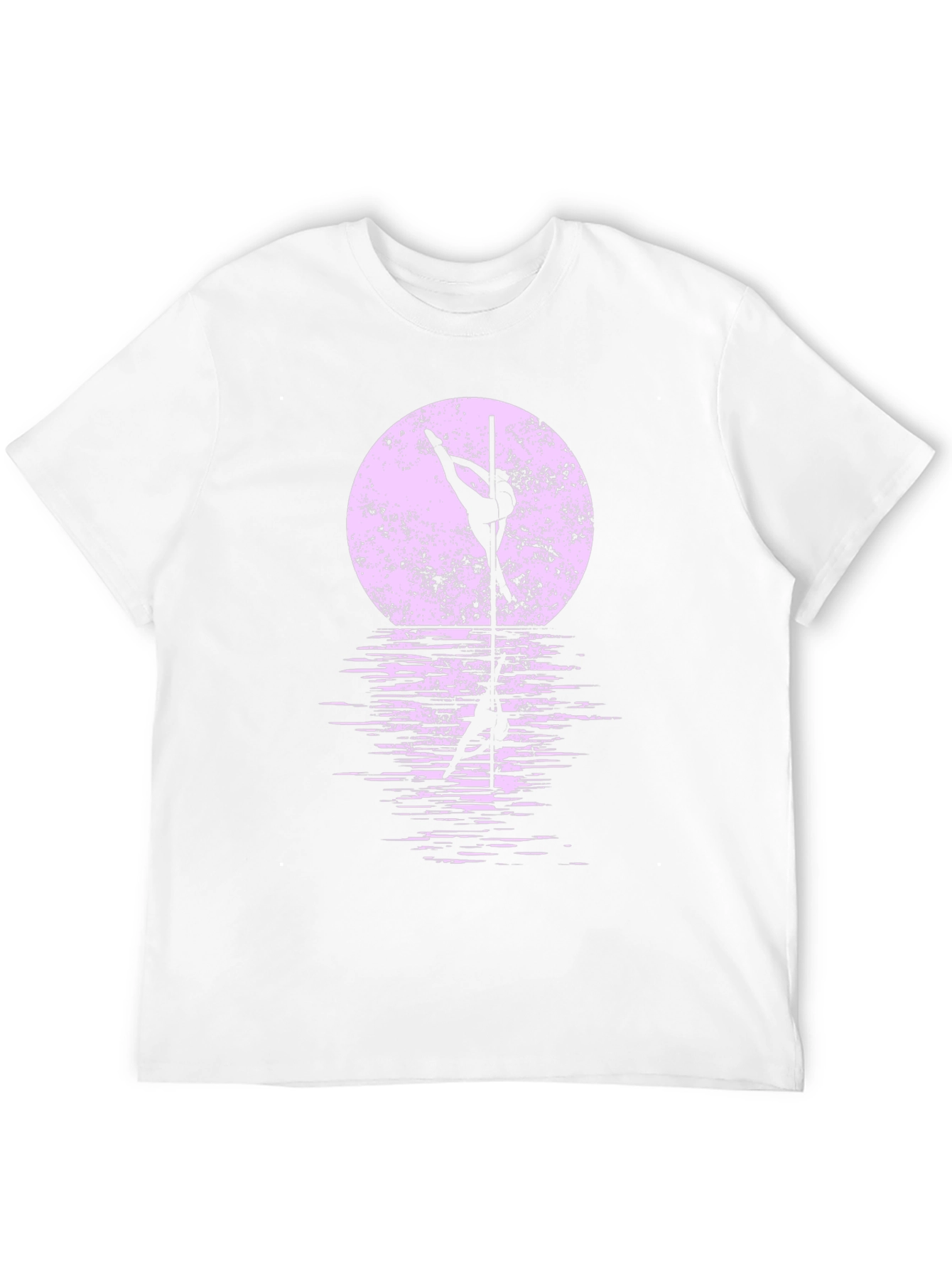 Pole Dancer Silhouette Graphic Tee