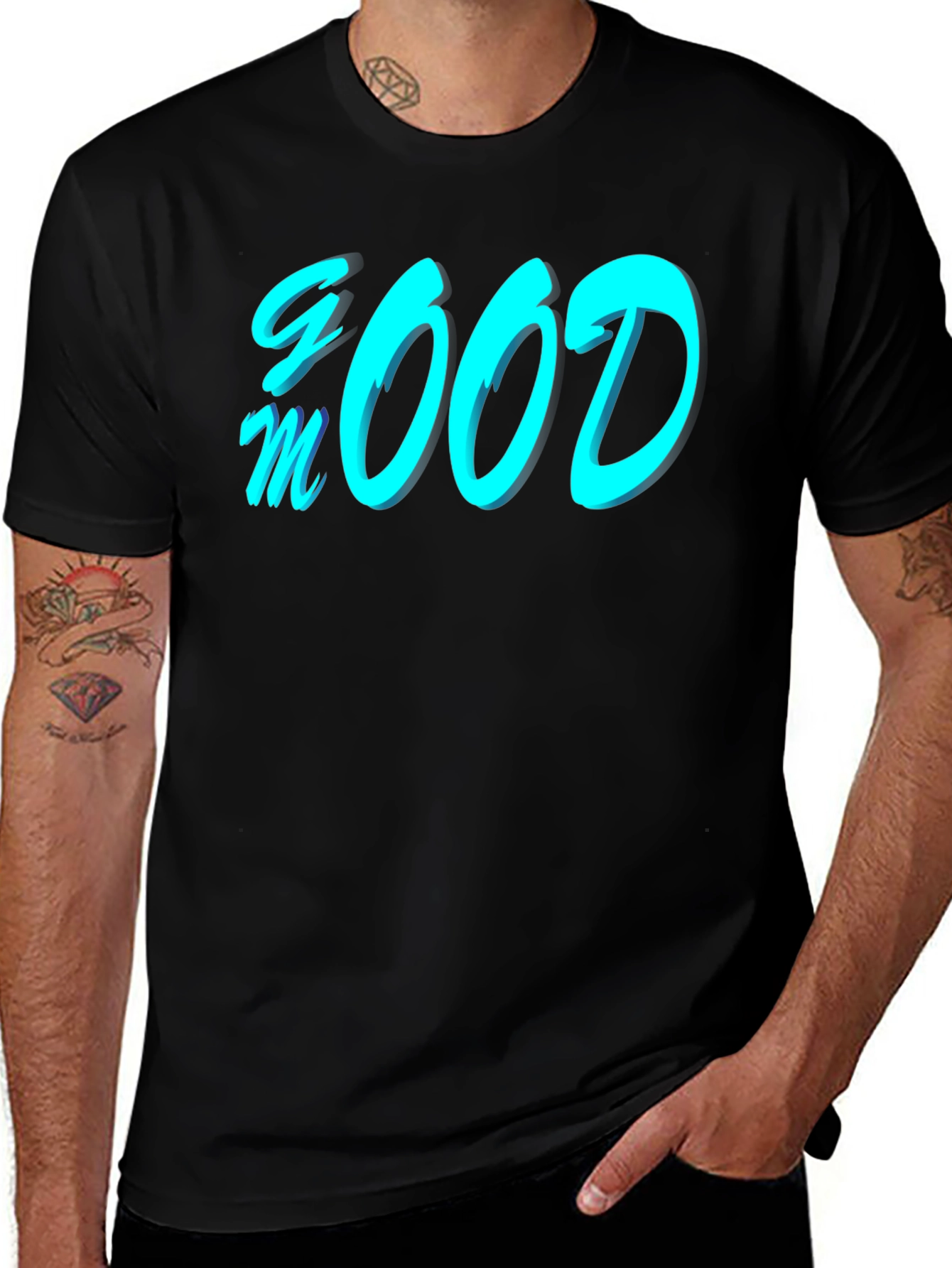 Gmood Graphic T-Shirt - Trendy Casual Tee
