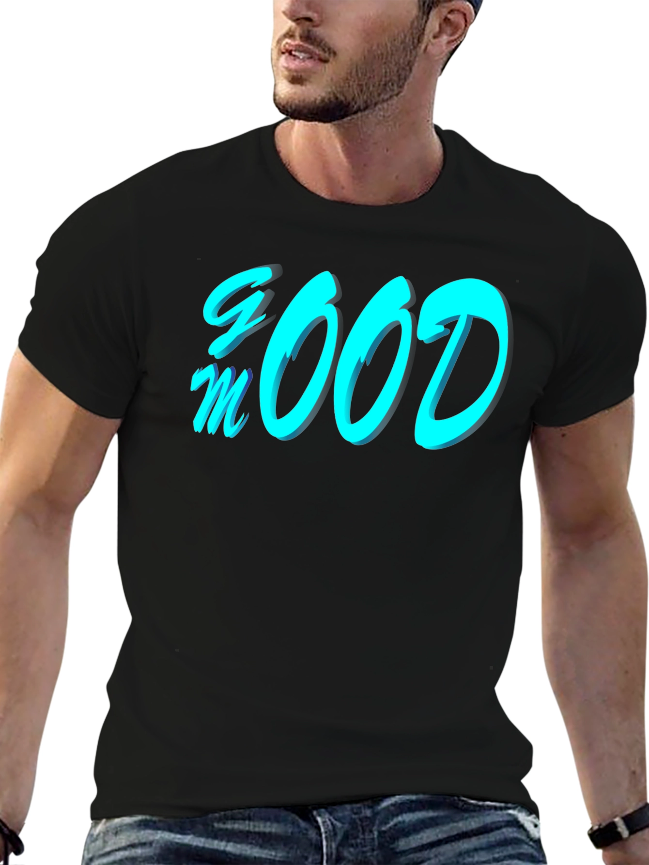 Gmood Graphic T-Shirt - Trendy Casual Tee