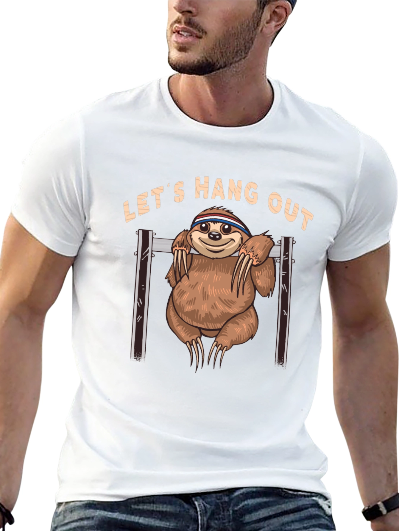 Lets Hang Out Sloth T-Shirt
