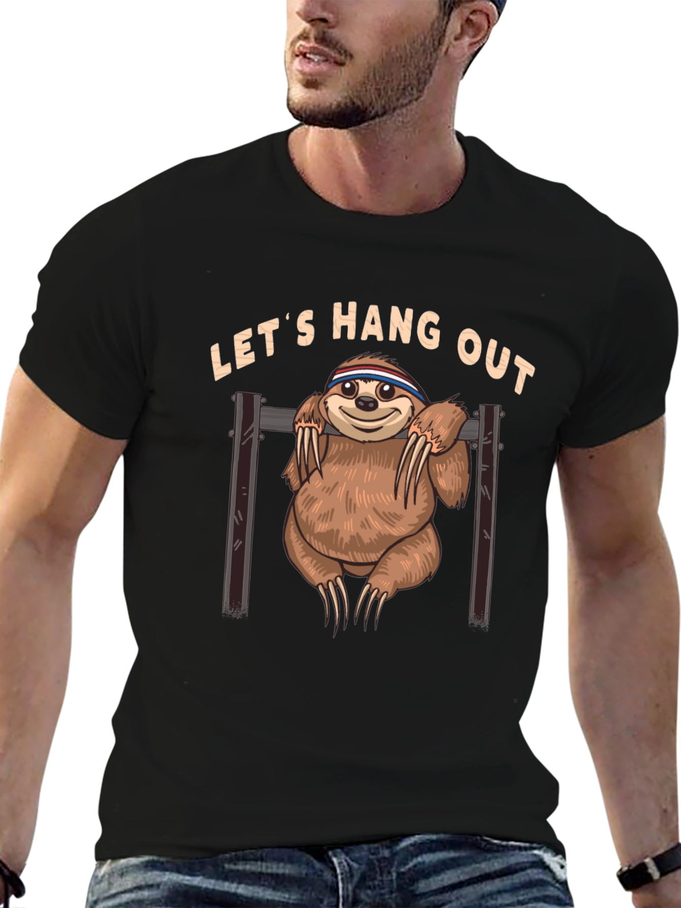 Lets Hang Out Sloth T-Shirt