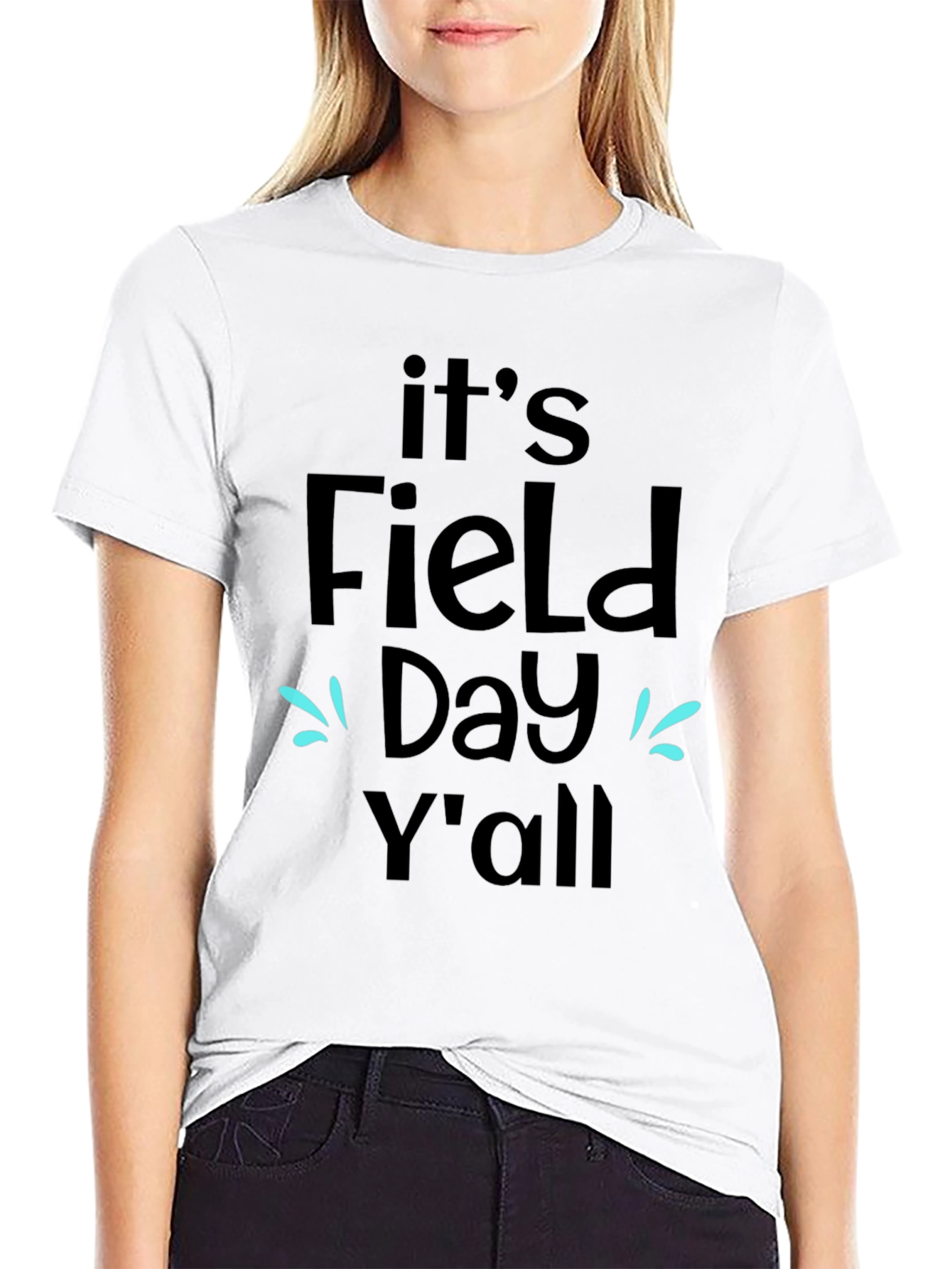 Its Field Day Yall Black T-Shirt
