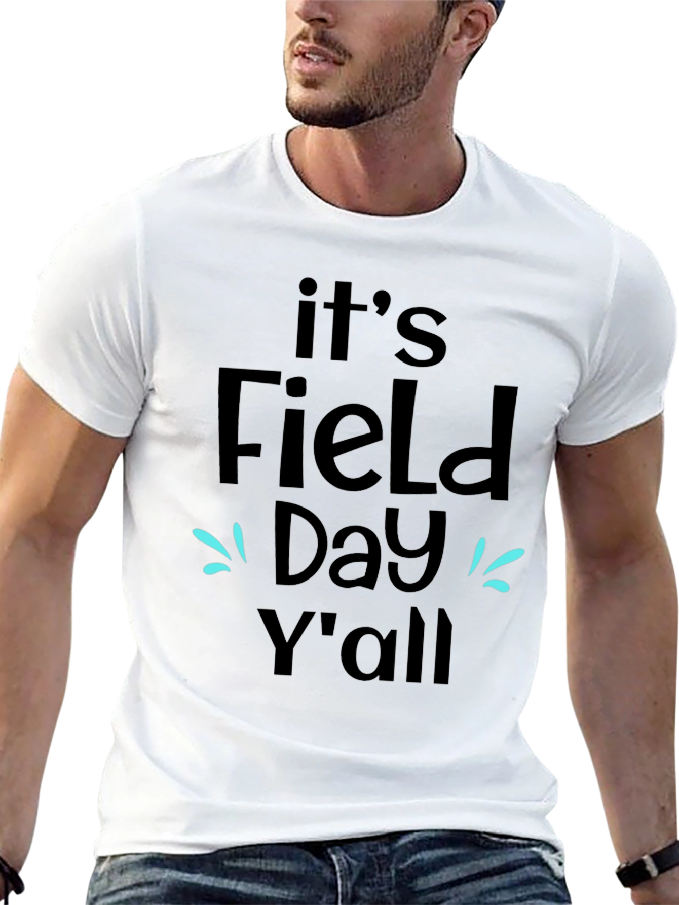 Its Field Day Yall Black T-Shirt