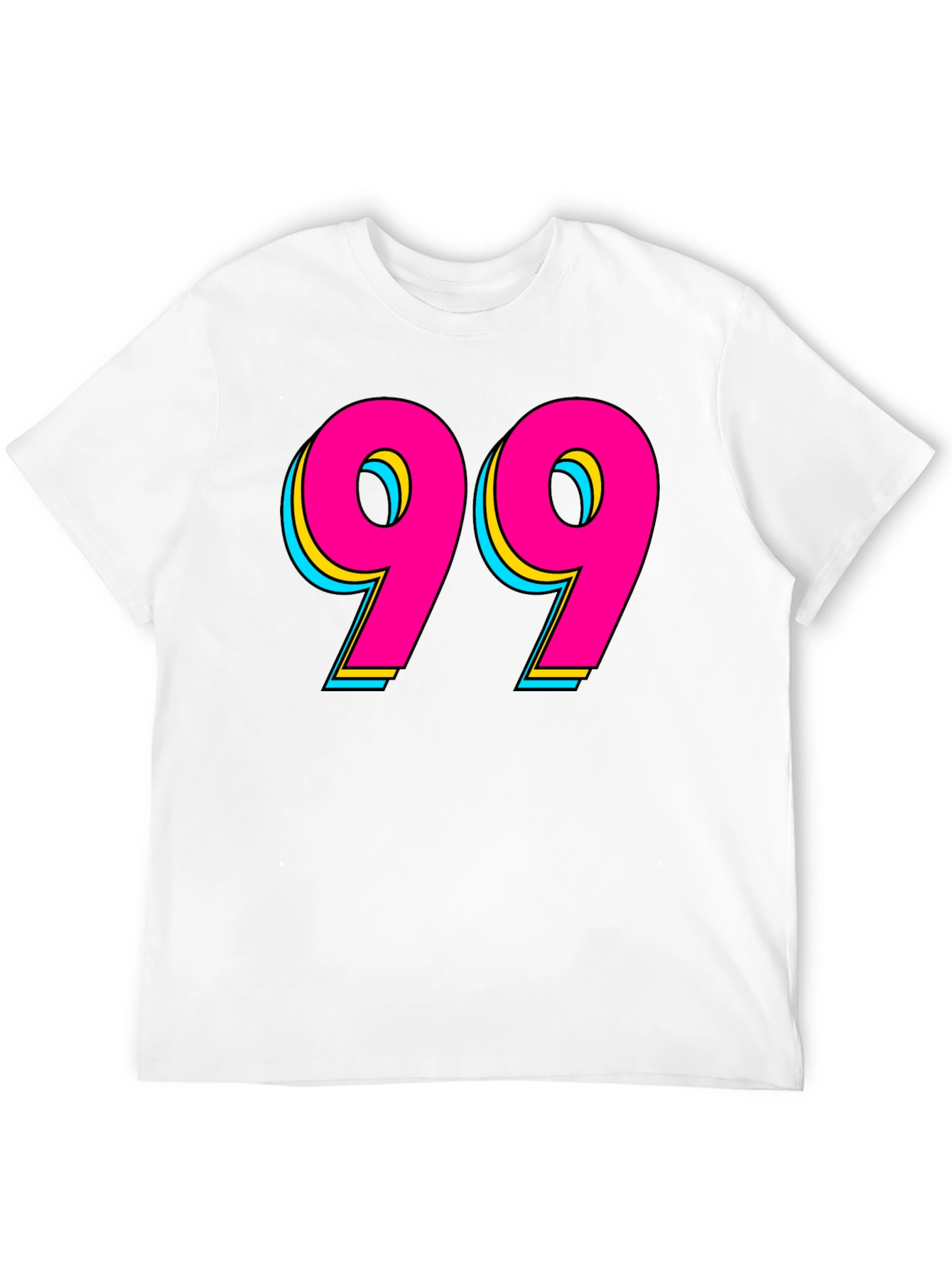 Retro 99 Graphic Tee - Bold Statement Shirt