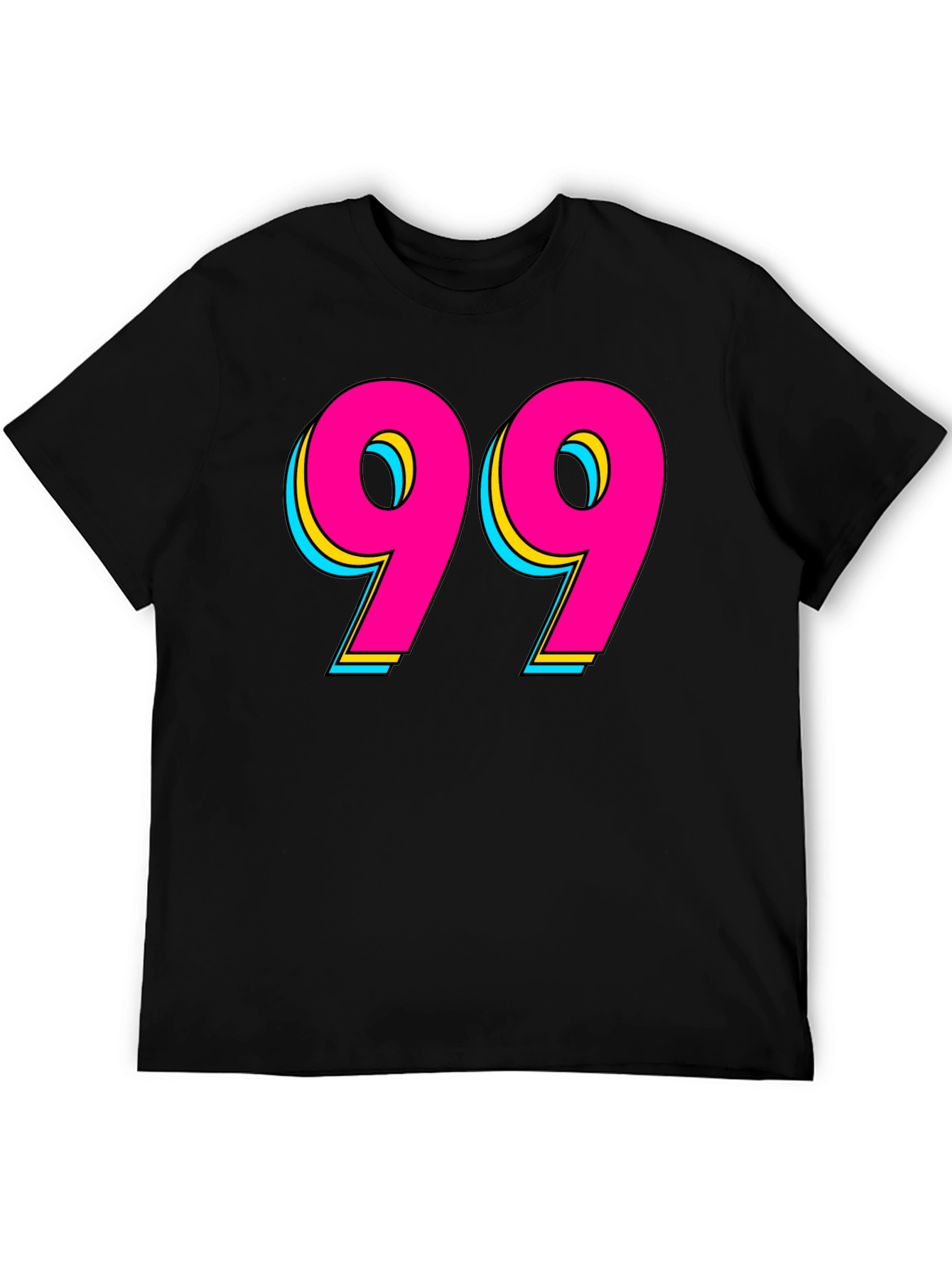 Retro 99 Graphic Tee - Bold Statement Shirt