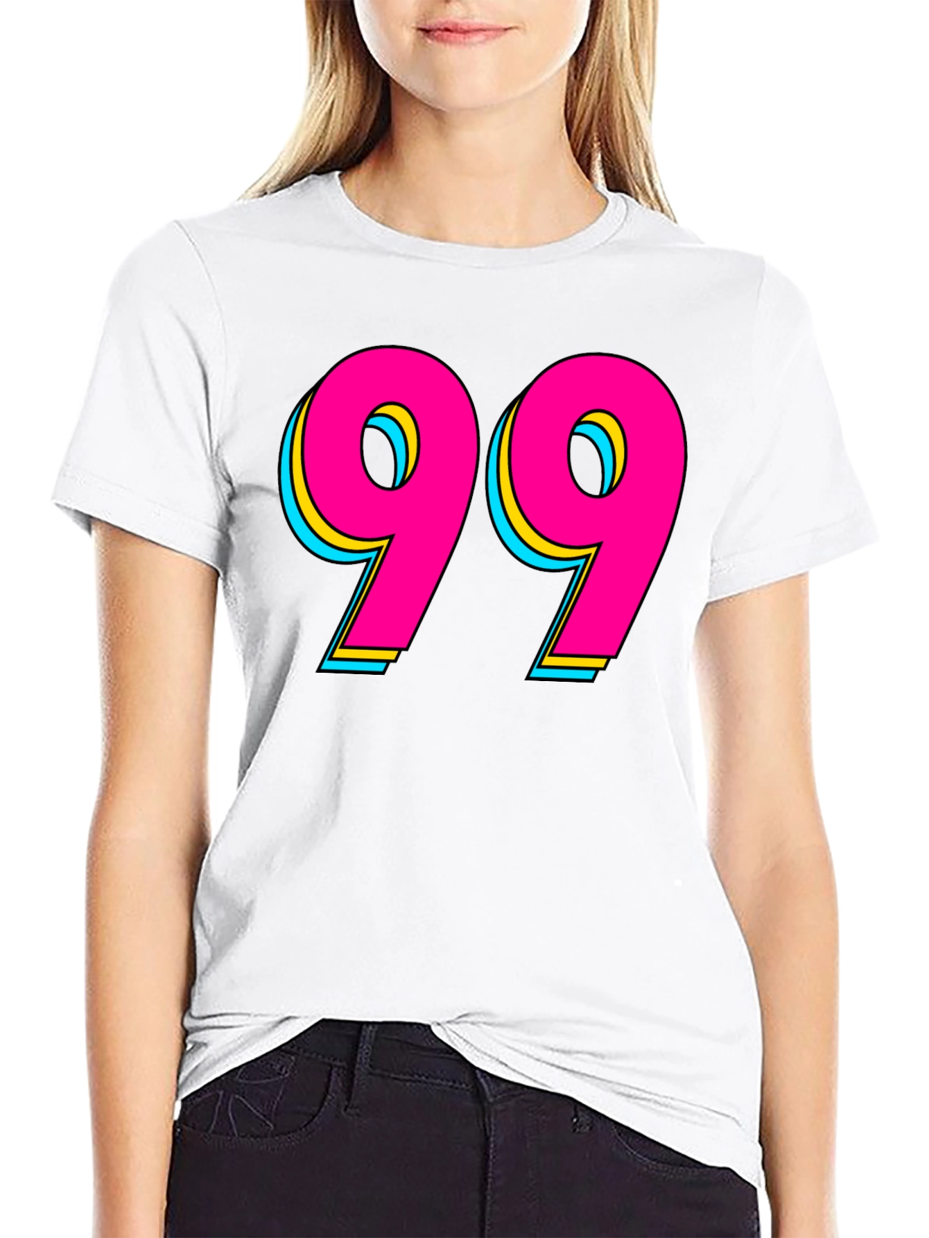 Retro 99 Graphic Tee - Bold Statement Shirt