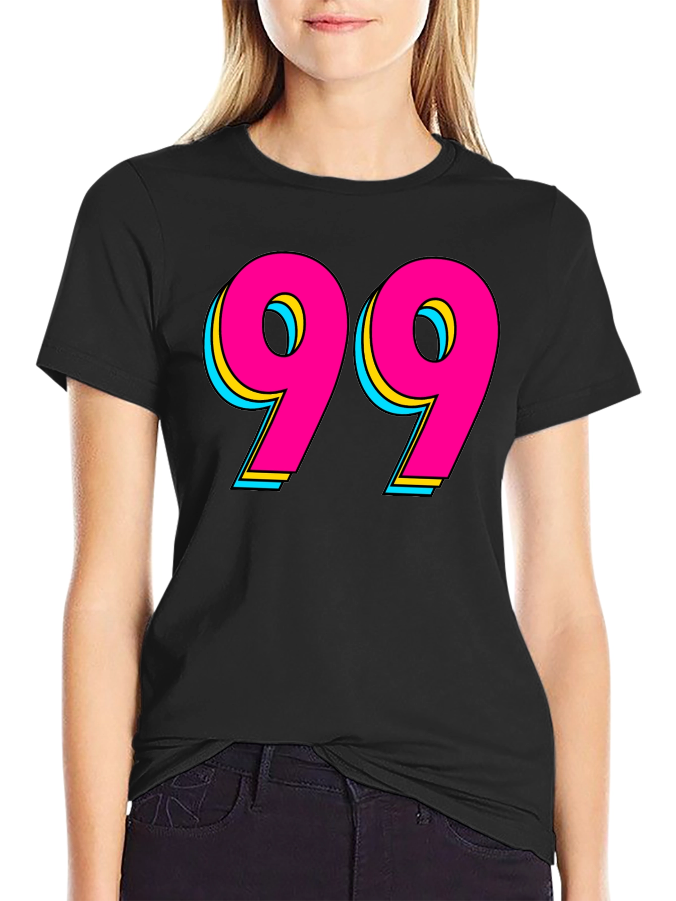 Retro 99 Graphic Tee - Bold Statement Shirt